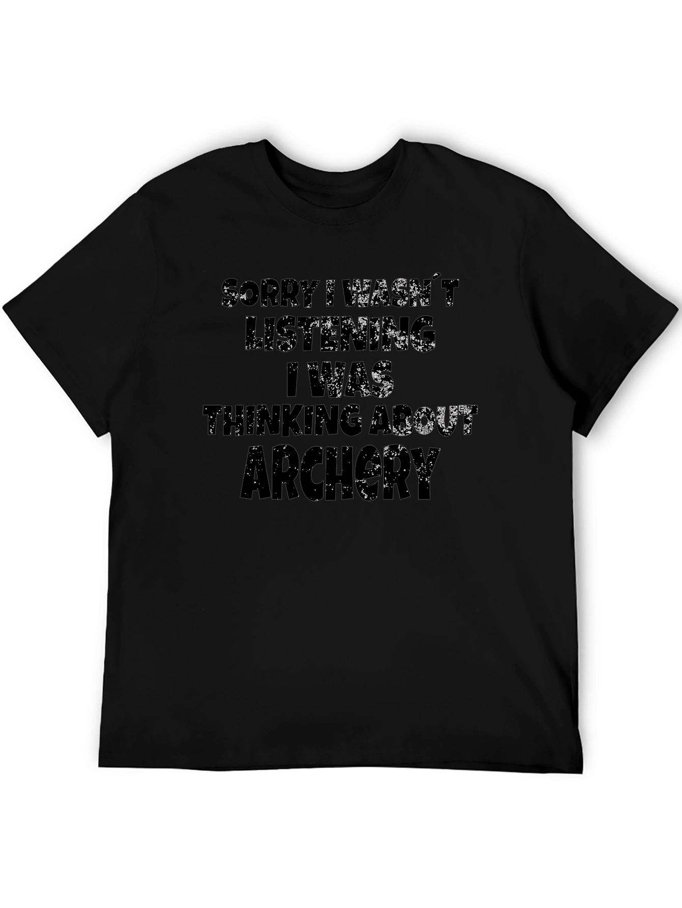 Archery Thinking Funny T-Shirt