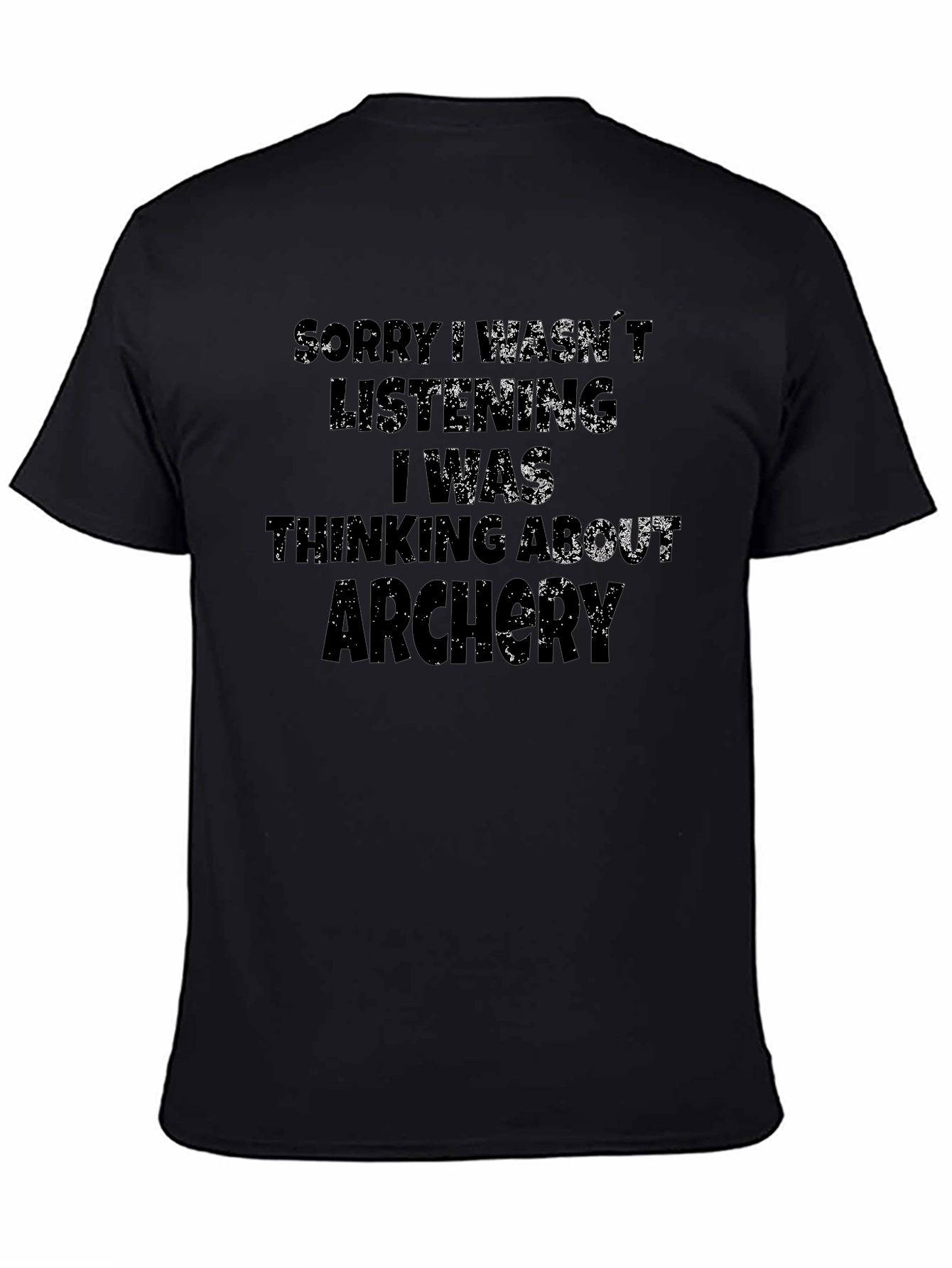 Archery Thinking Funny T-Shirt