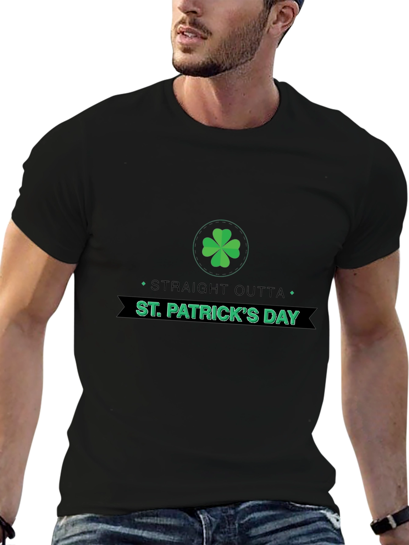St. Patricks Day T-Shirt - Straight Outta Luck!