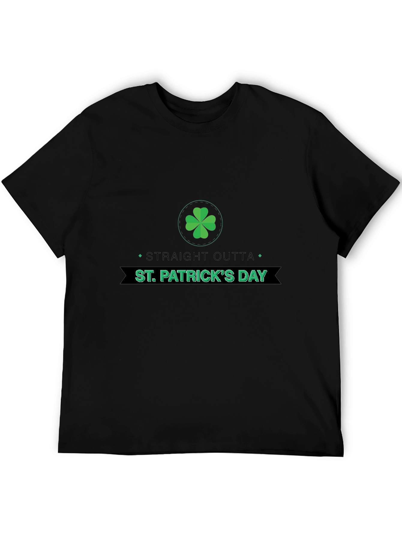 St. Patricks Day T-Shirt - Straight Outta Luck!