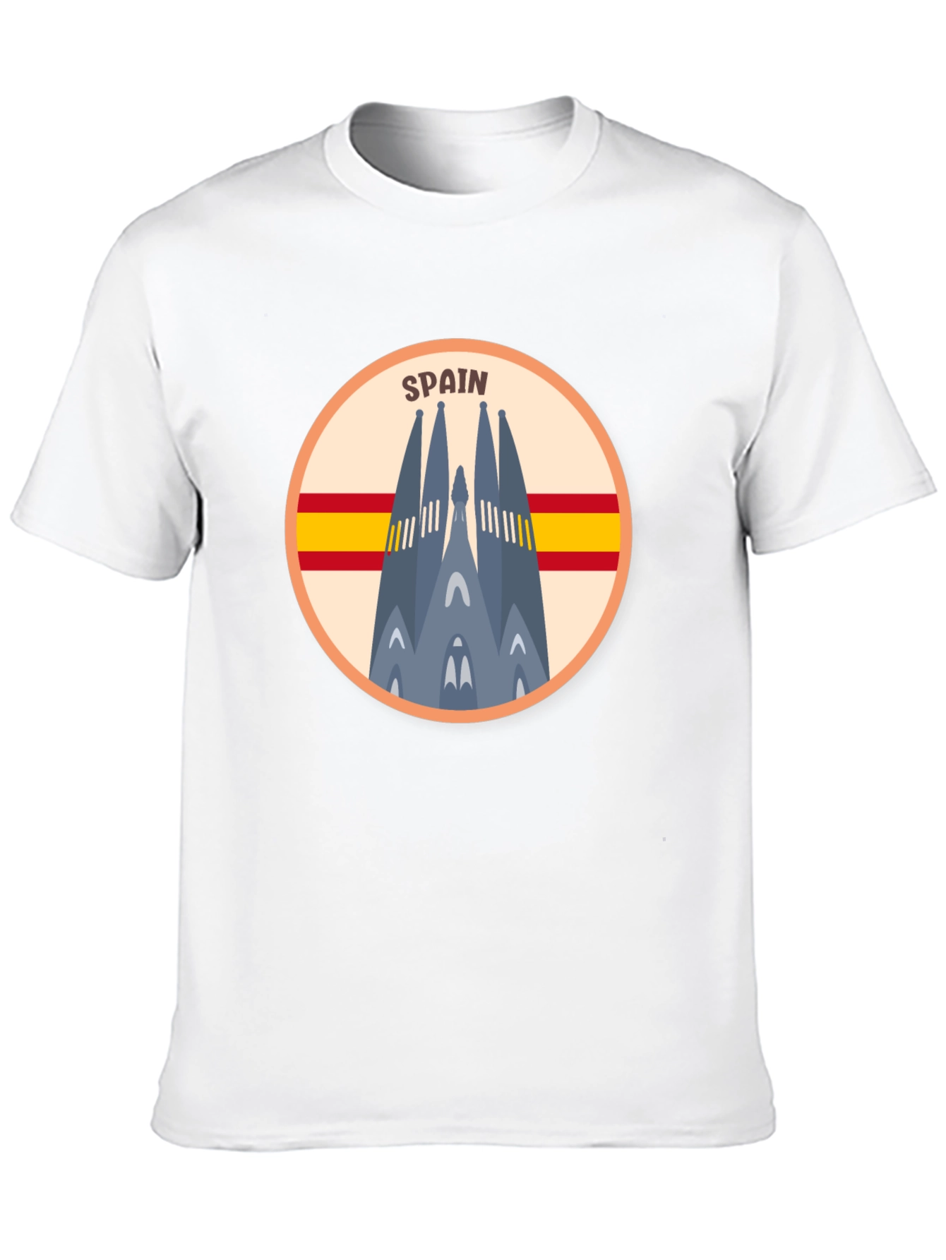 Spain Sagrada Familia Graphic Tee