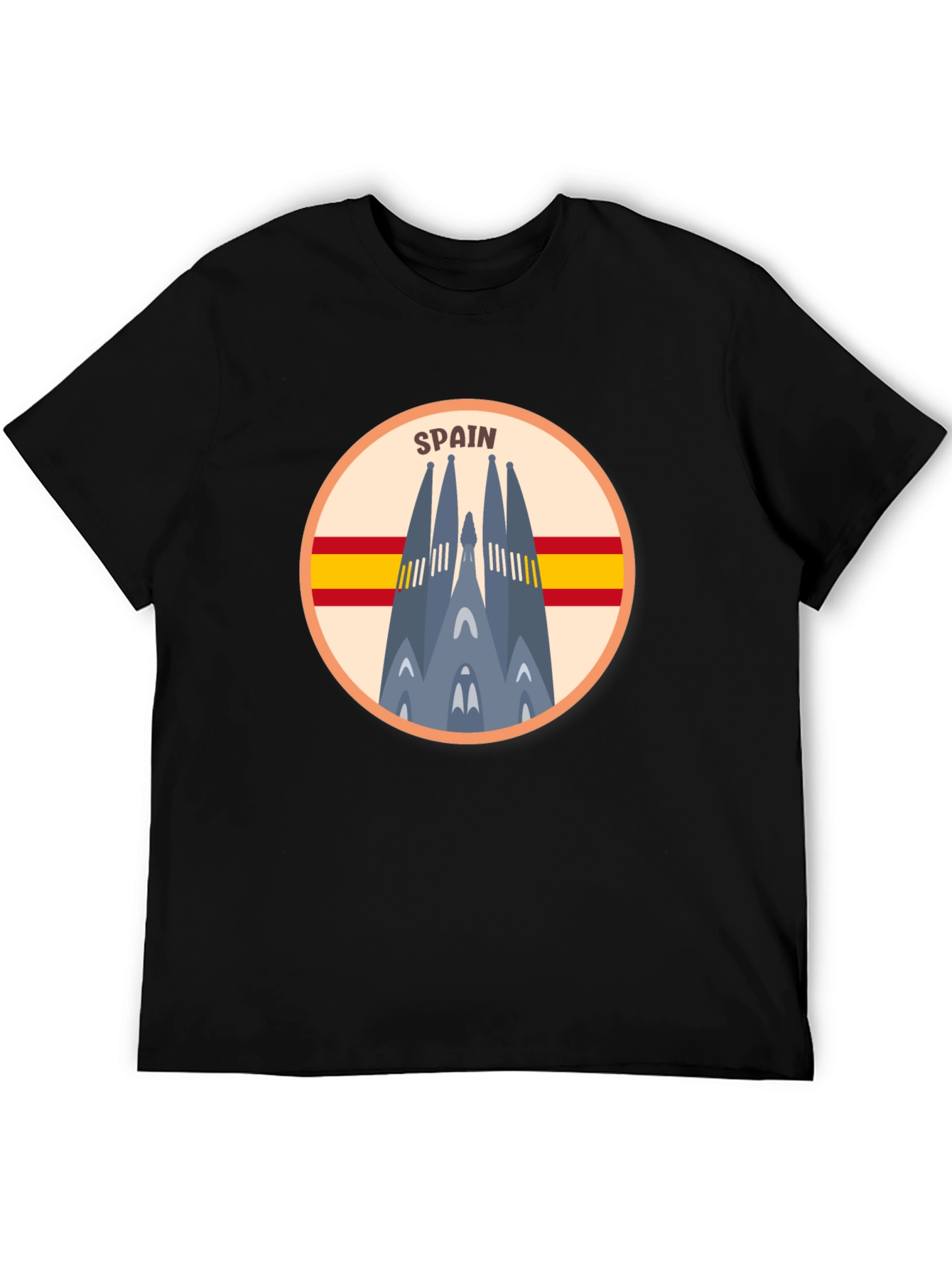 Spain Sagrada Familia Graphic Tee