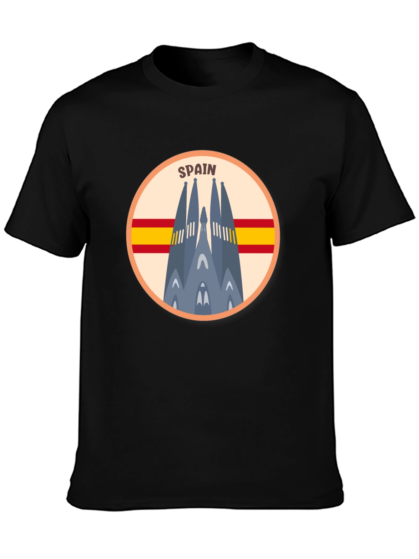 Spain Sagrada Familia Graphic Tee