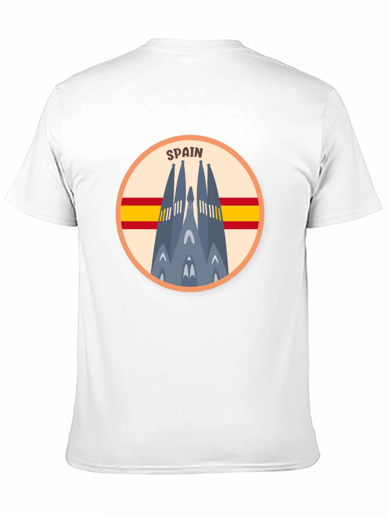 Spain Sagrada Familia Graphic Tee