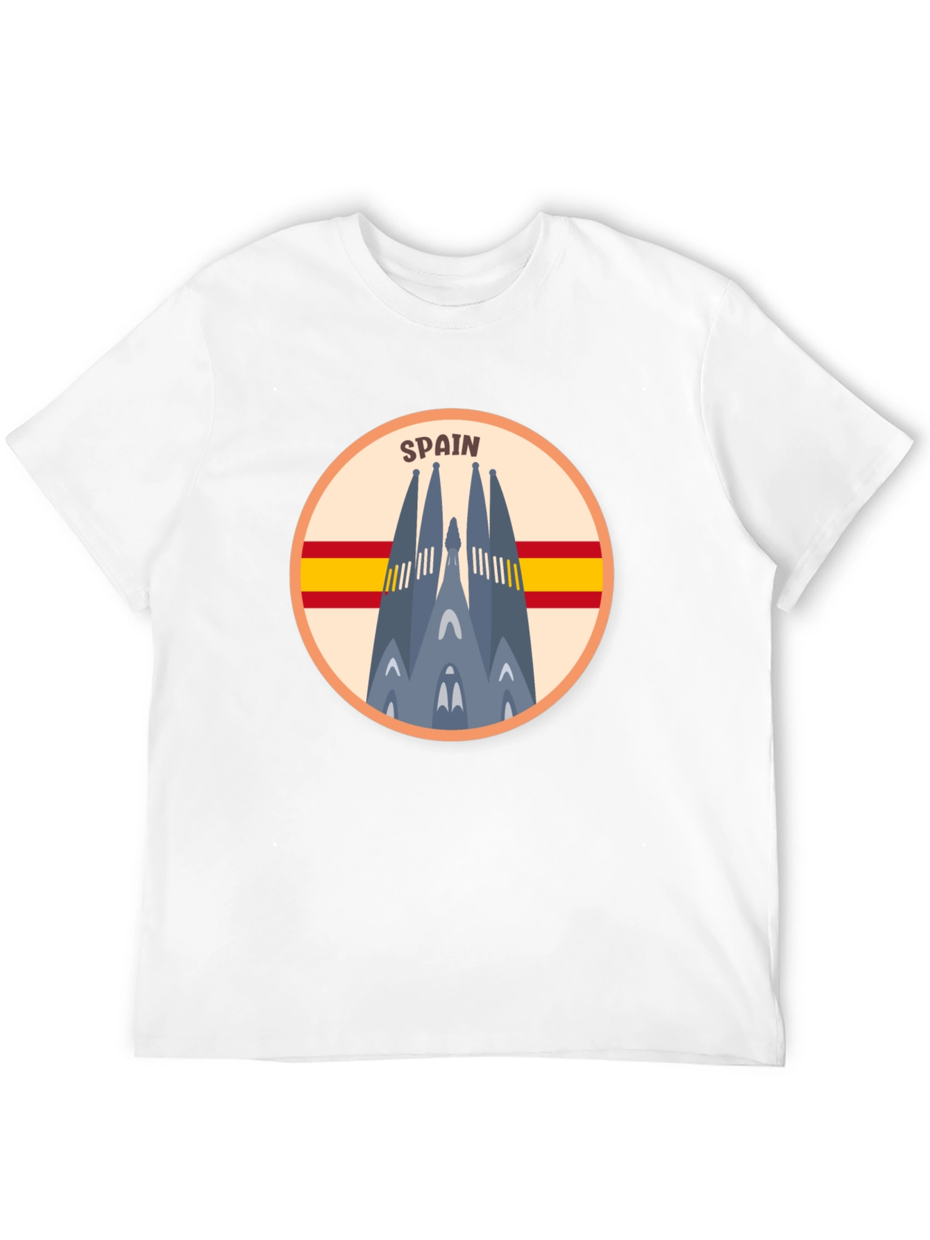 Spain Sagrada Familia Graphic Tee