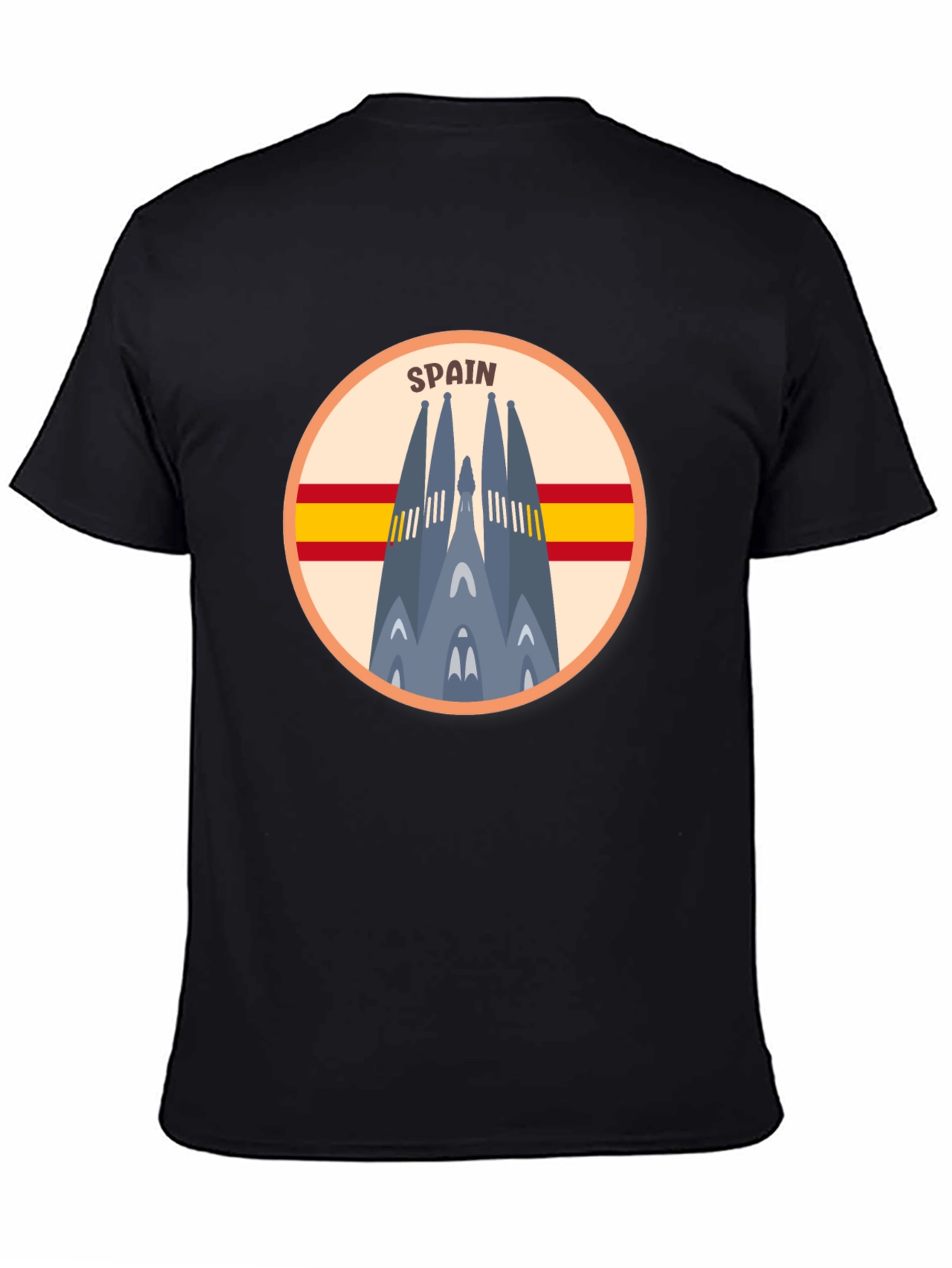 Spain Sagrada Familia Graphic Tee