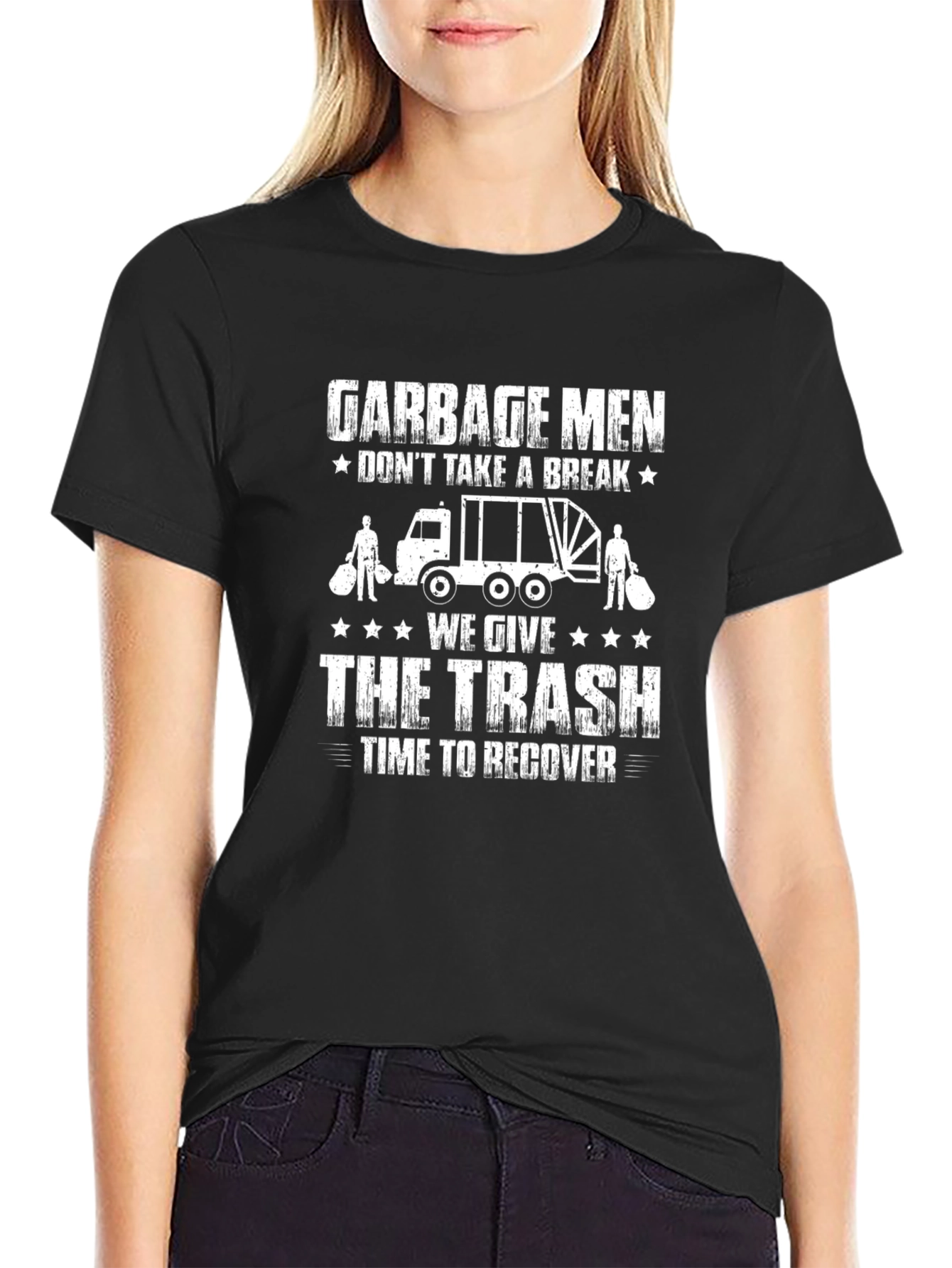Garbage Men Time to Recover Graphic T-Shirt