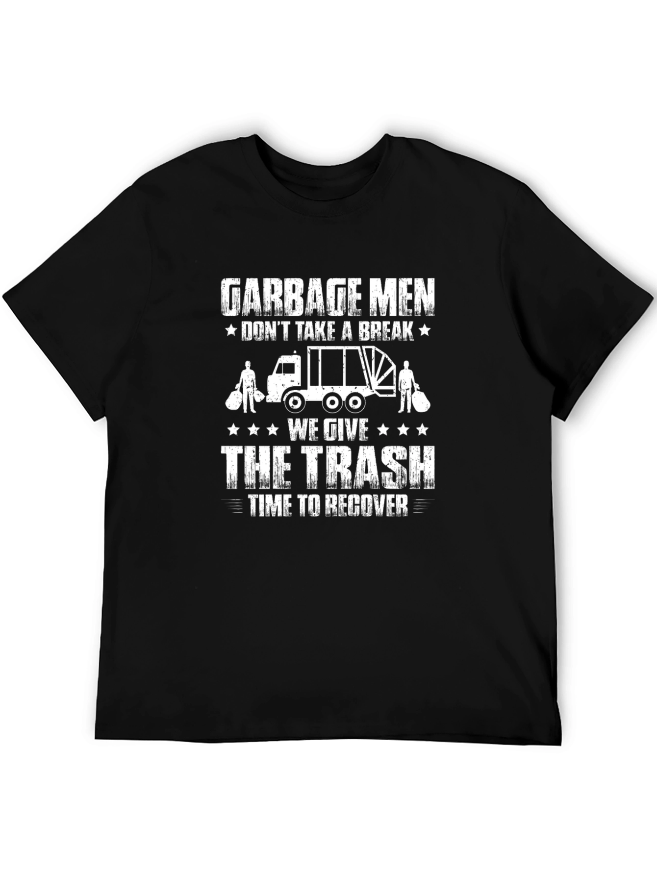 Garbage Men Time to Recover Graphic T-Shirt