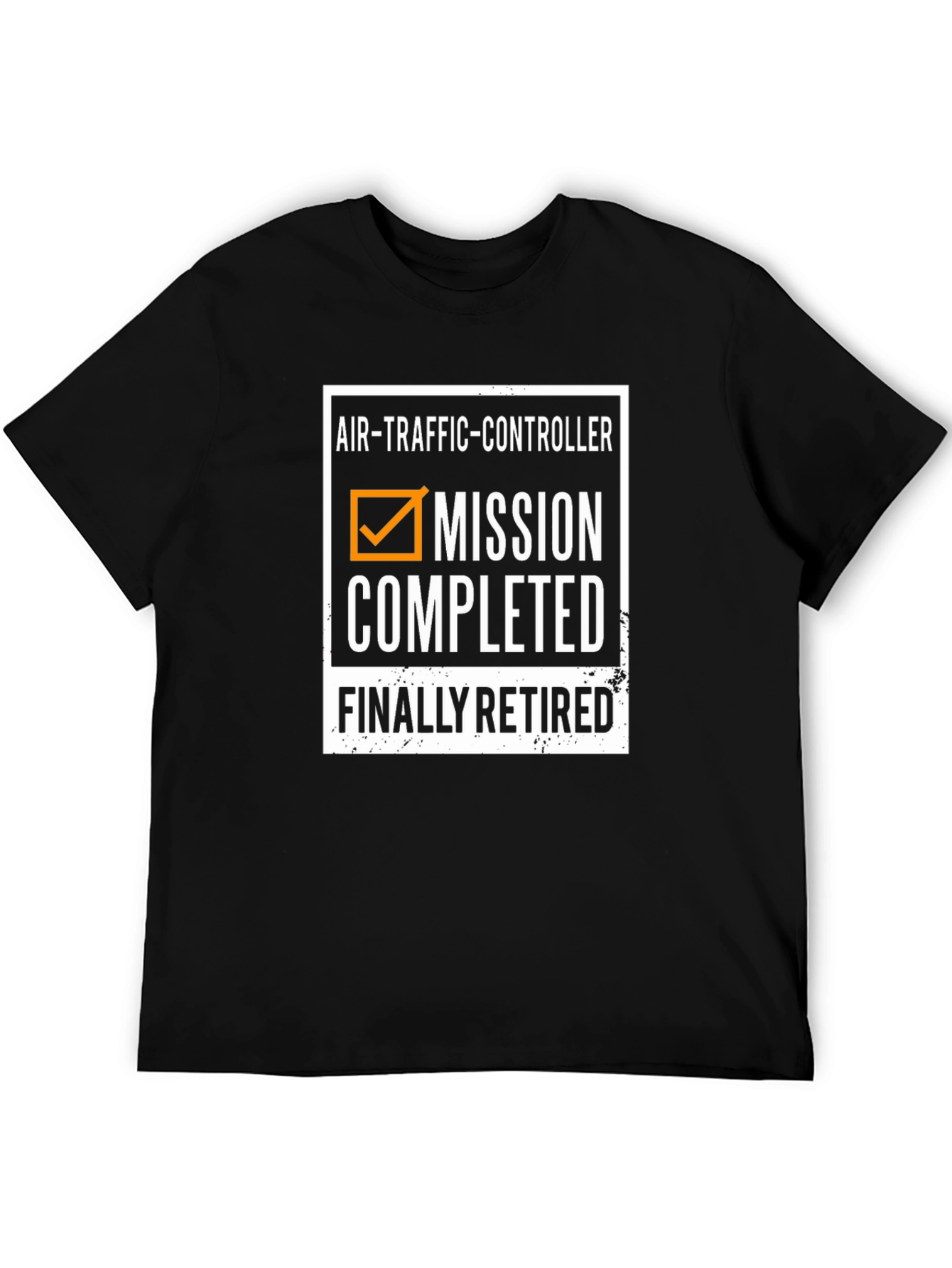 Air Traffic Controller Retired T-Shirt Mission Completed