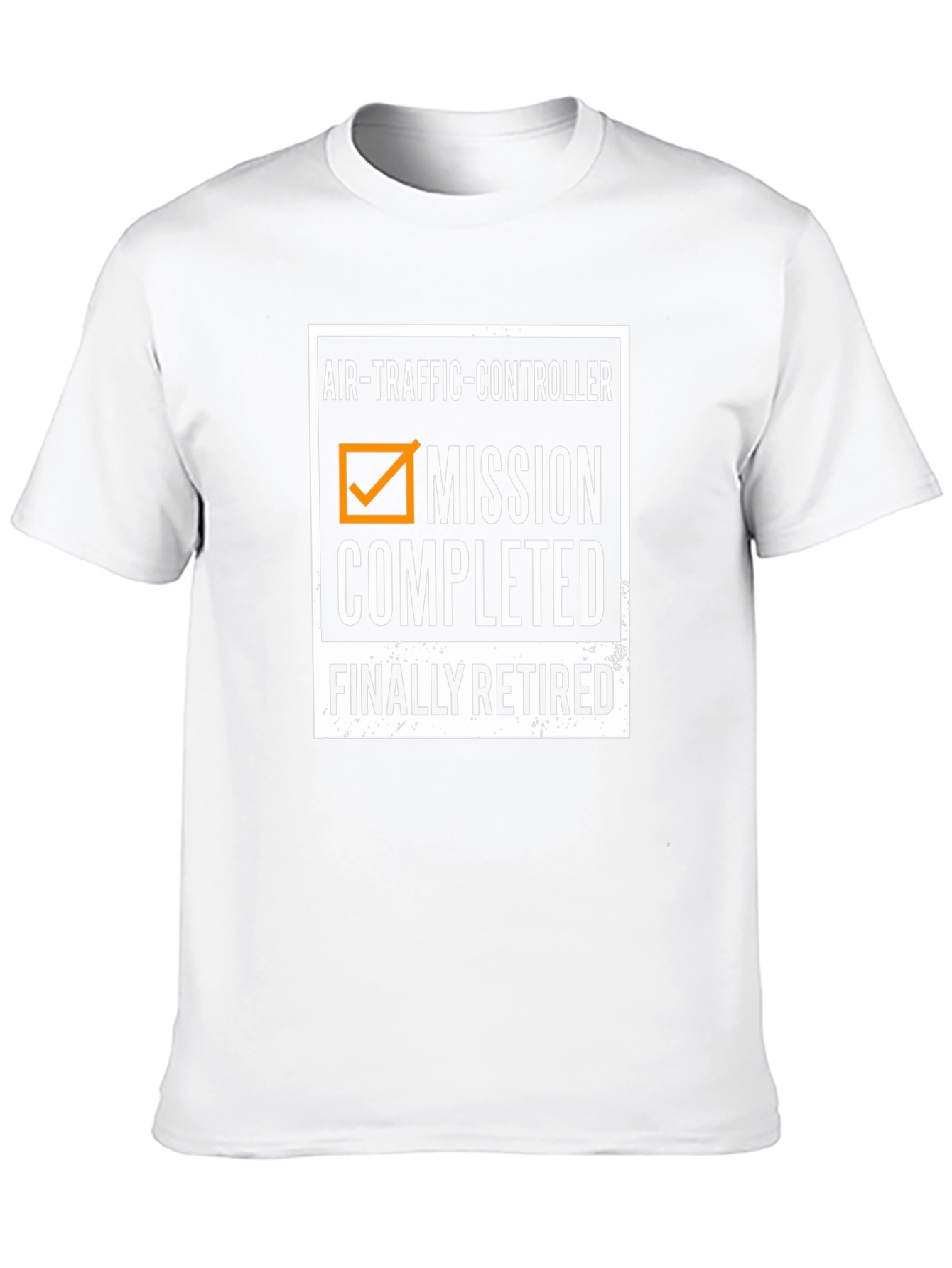 Air Traffic Controller Retired T-Shirt Mission Completed