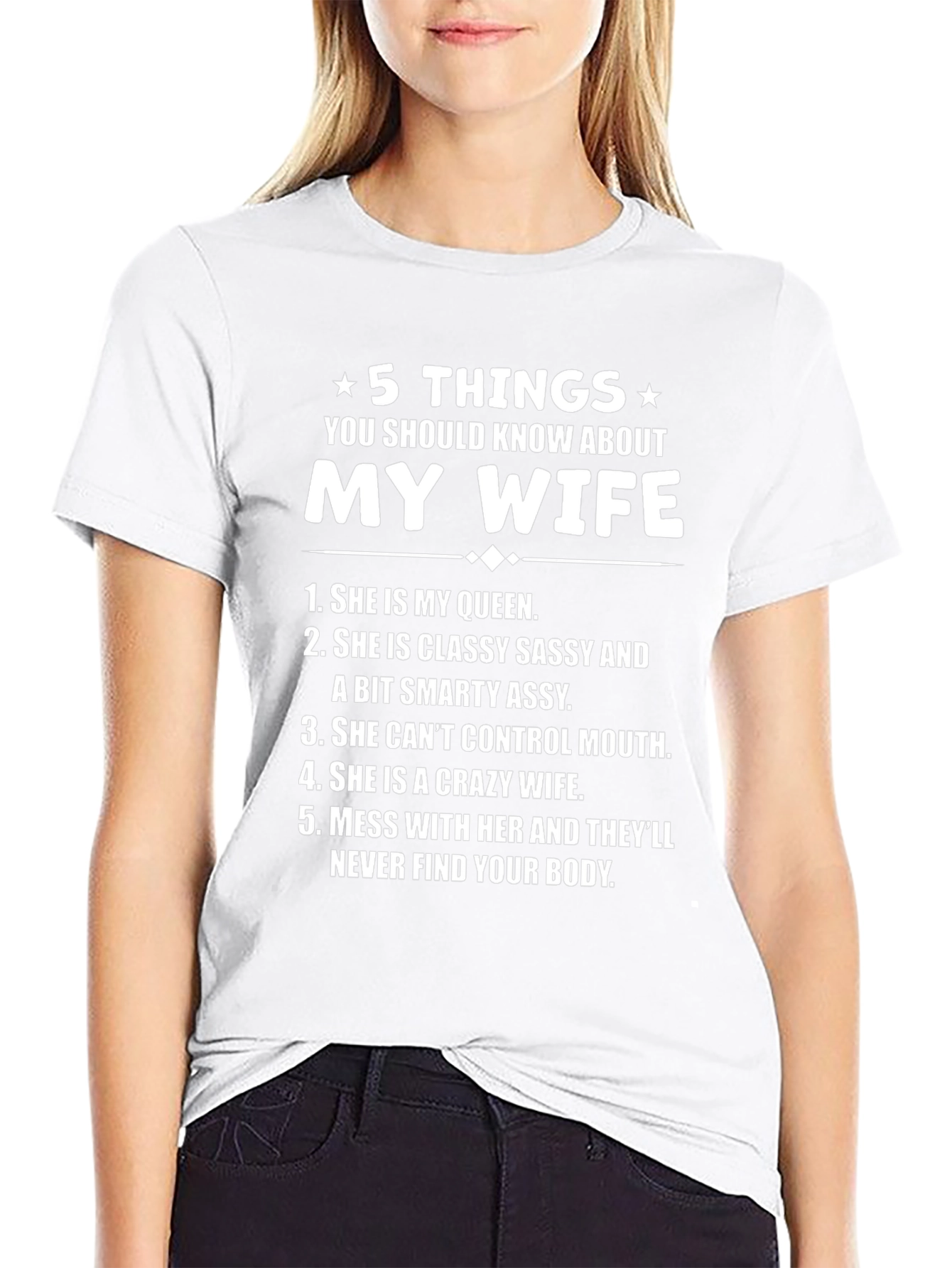 5 Things You Should Know About My Wife T-Shirt