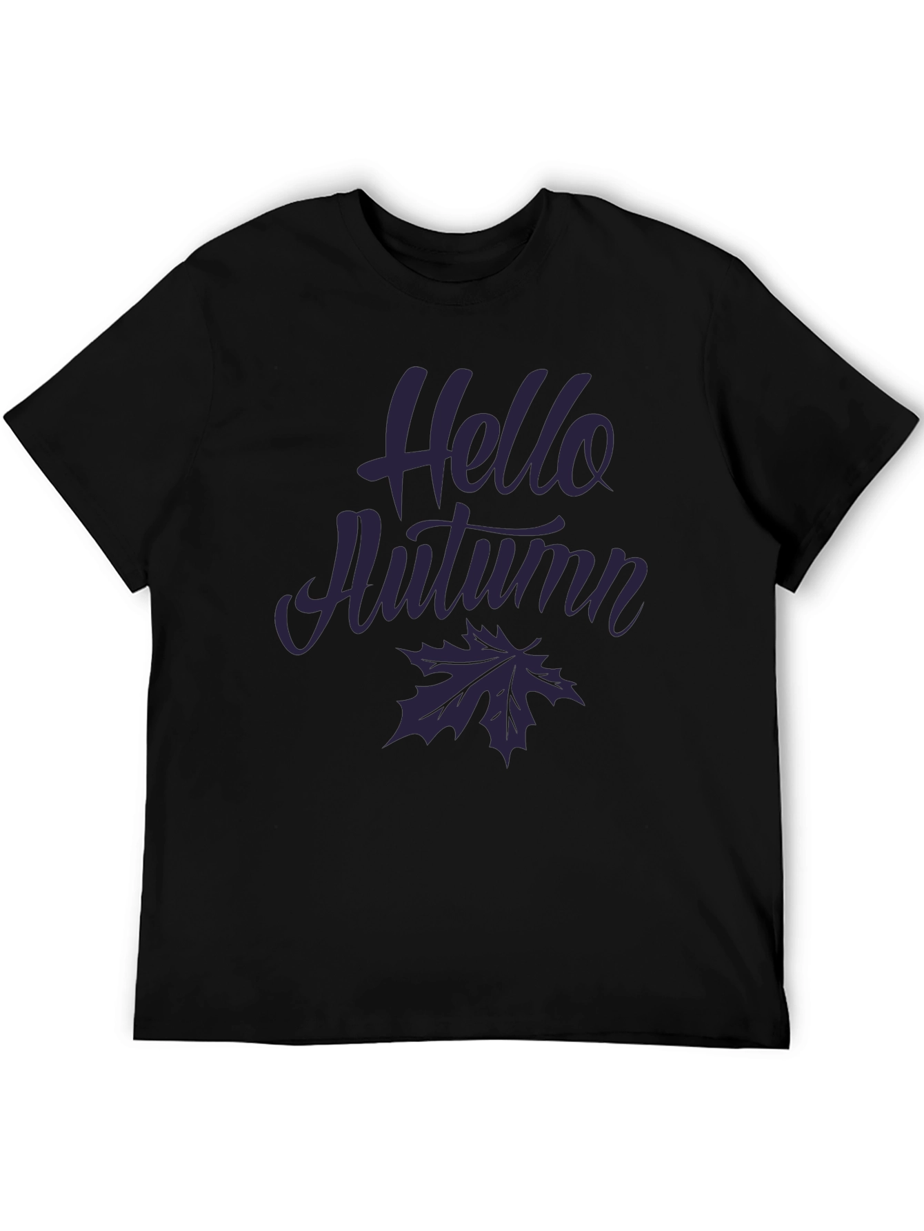 Hello Autumn T-Shirt - Fall Season Graphic Tee