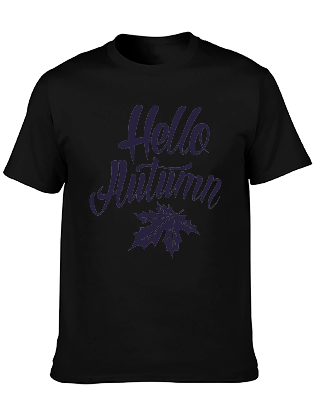 Hello Autumn T-Shirt - Fall Season Graphic Tee