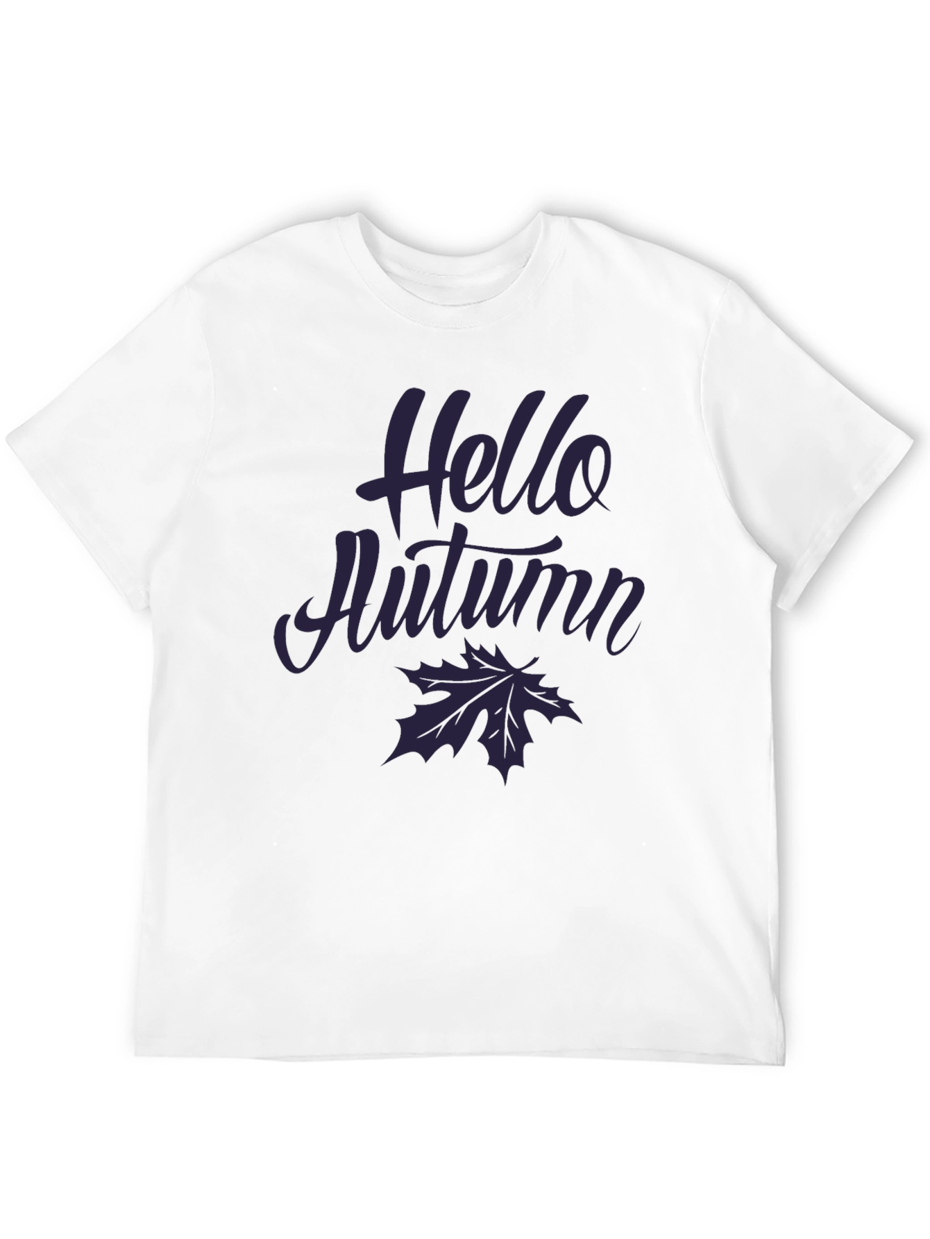 Hello Autumn T-Shirt - Fall Season Graphic Tee
