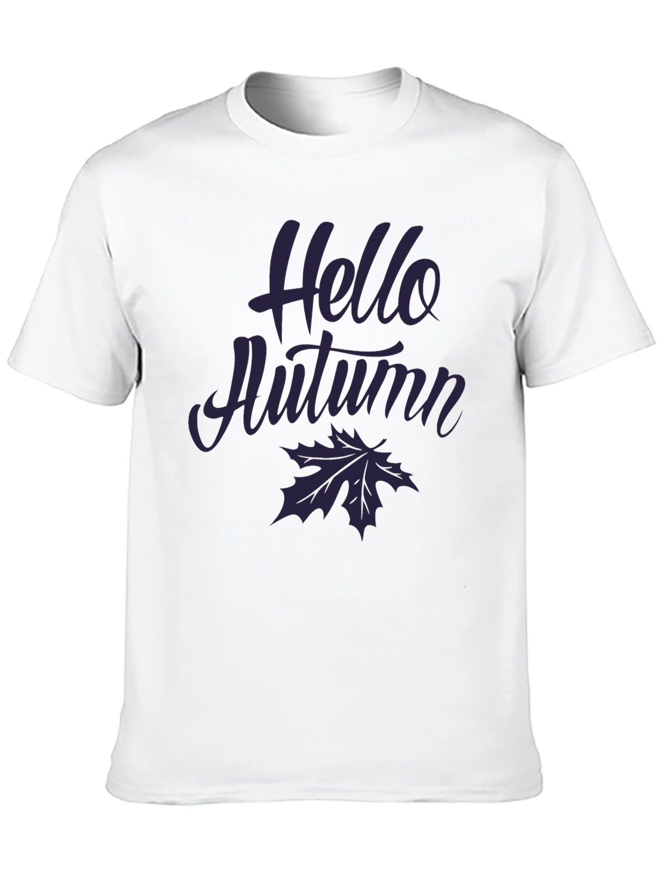 Hello Autumn T-Shirt - Fall Season Graphic Tee