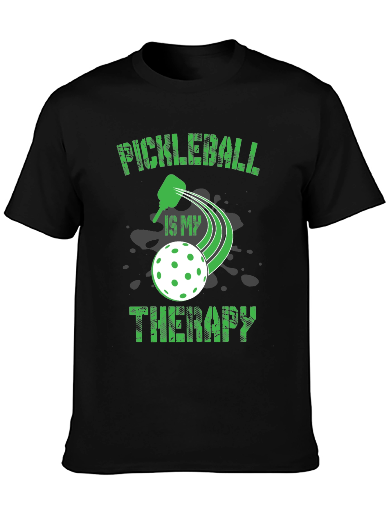 Pickleball Therapy Tee - Sporty Graphic T-Shirt