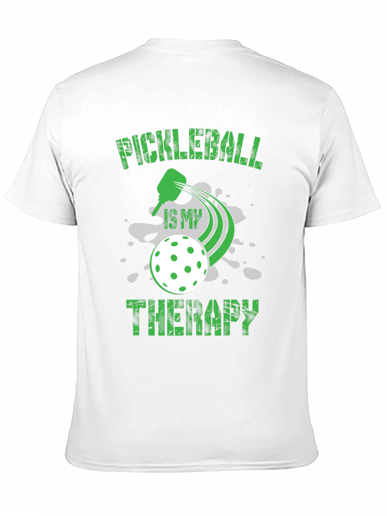 Pickleball Therapy Tee - Sporty Graphic T-Shirt
