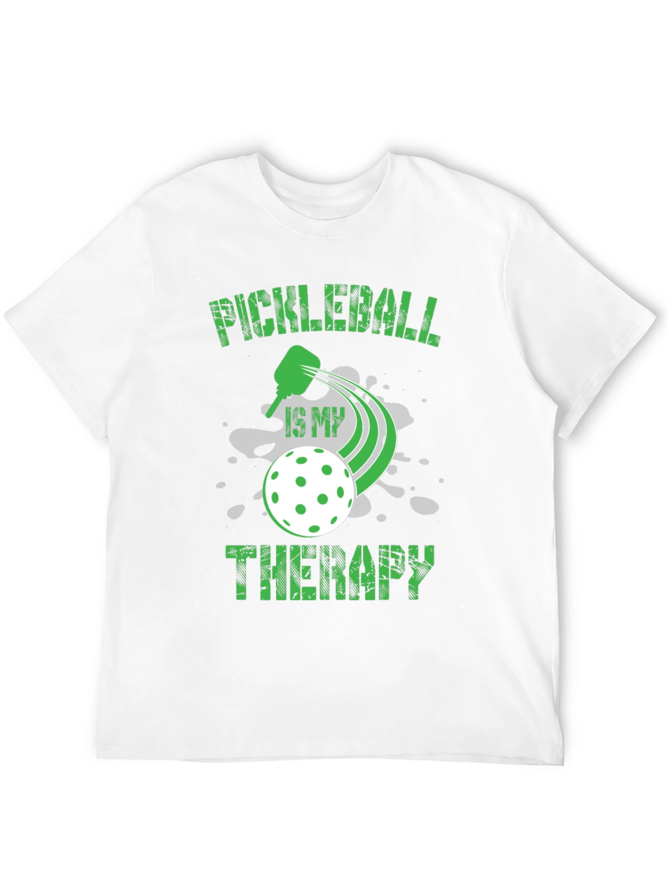 Pickleball Therapy Tee - Sporty Graphic T-Shirt