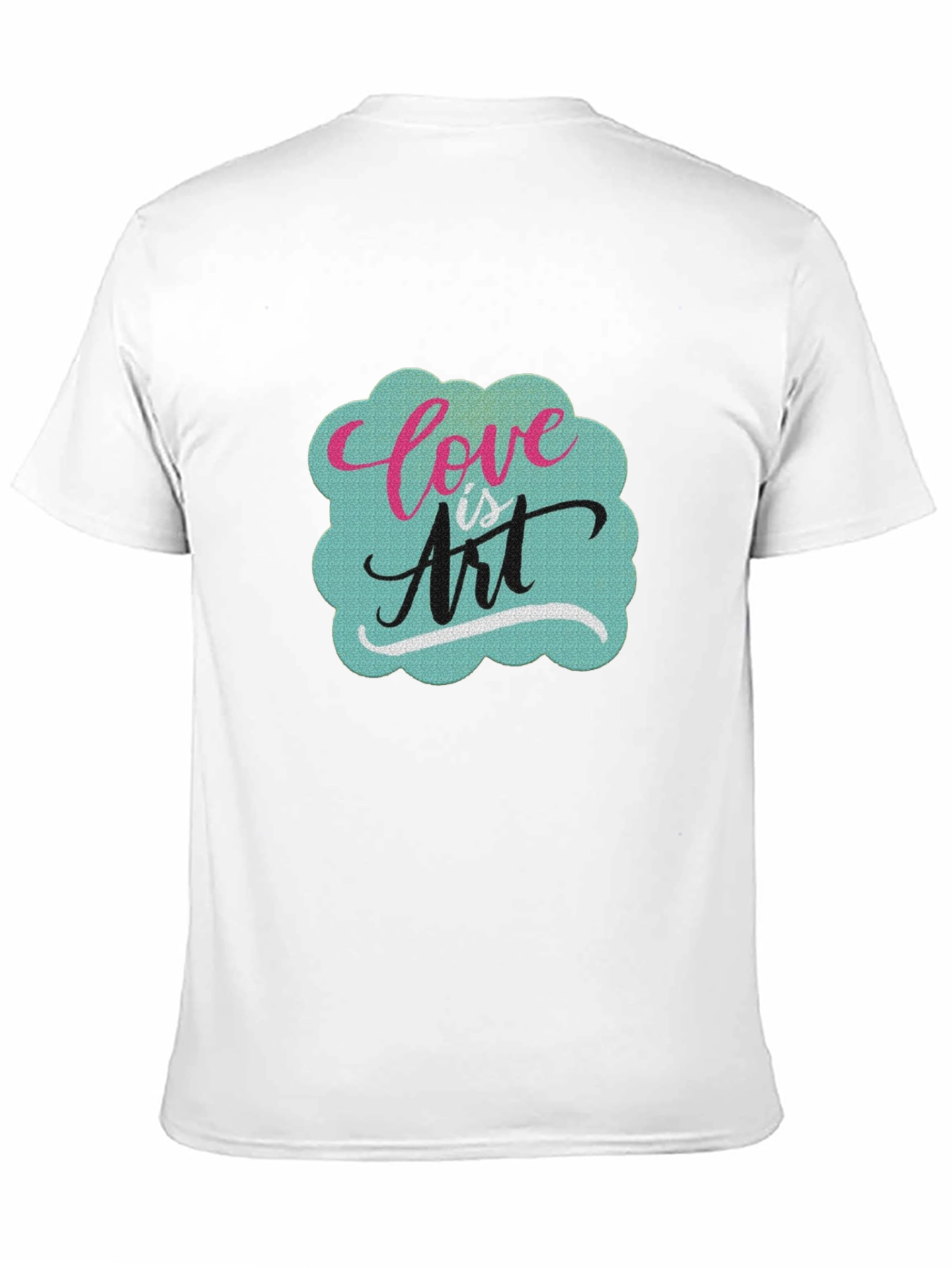 Love is Art Graphic Tee - Soft Cotton Blend