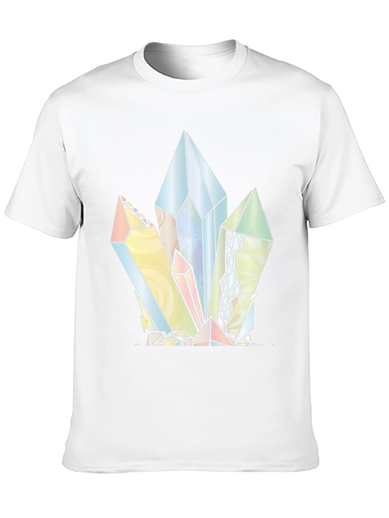 Crystal Cluster Graphic Tee - Black