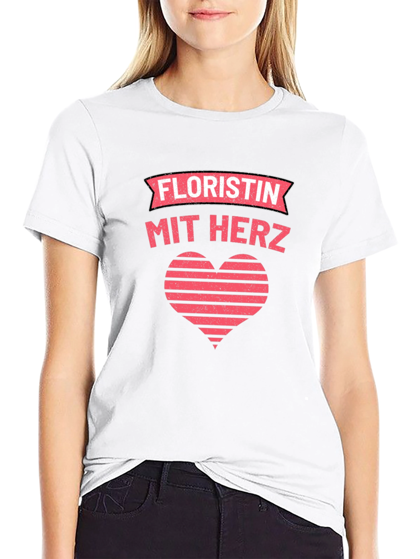 Floristin Mit Herz Graphic T-Shirt