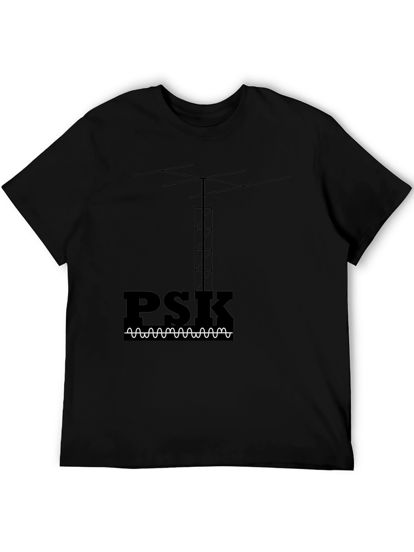 PSK Amateur Radio T-Shirt - Black