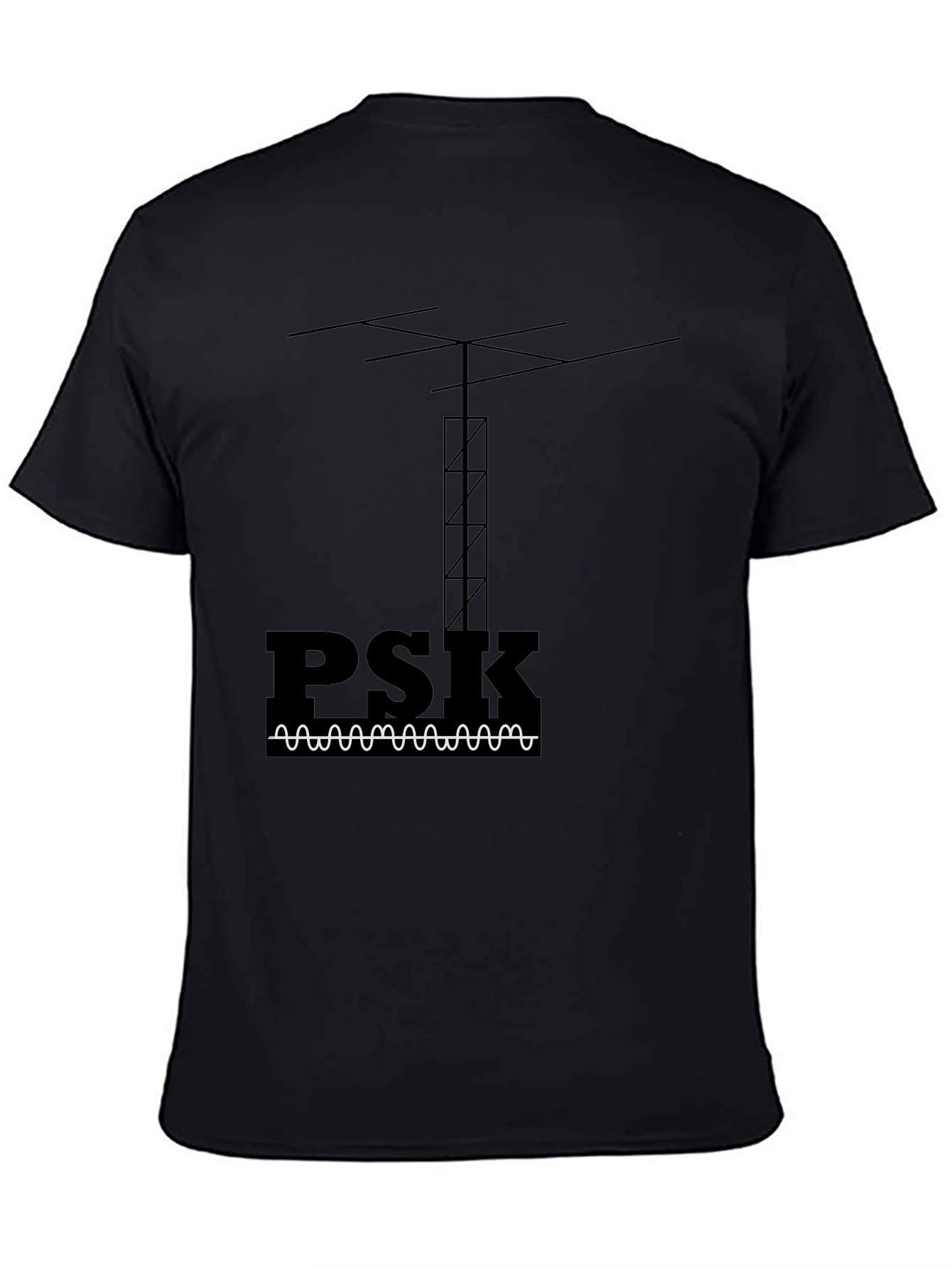 PSK Amateur Radio T-Shirt - Black