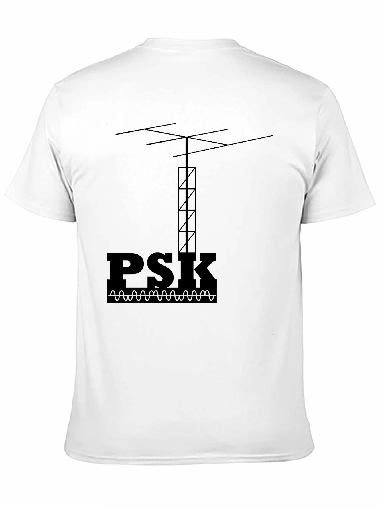 PSK Amateur Radio T-Shirt - Black