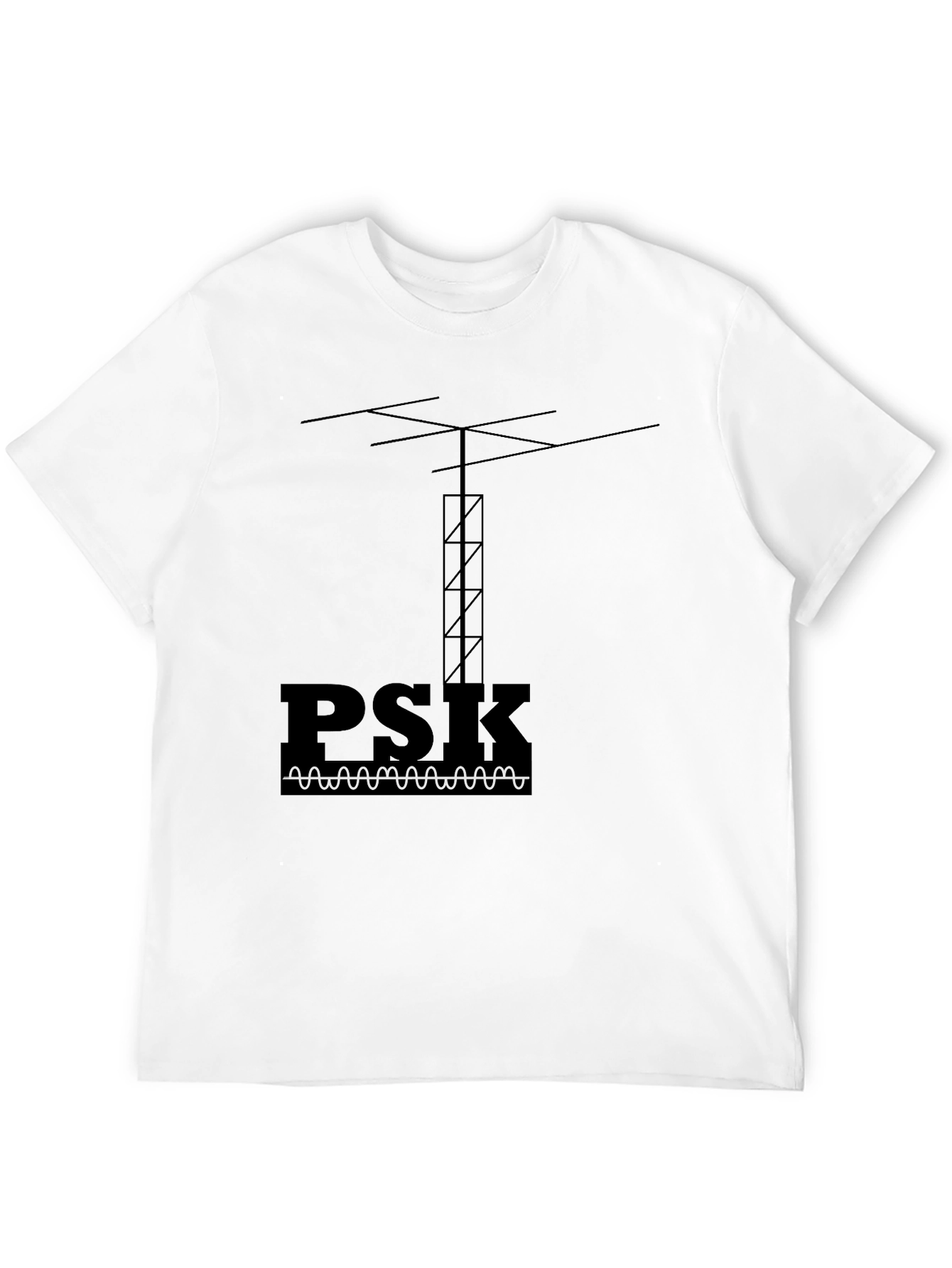 PSK Amateur Radio T-Shirt - Black