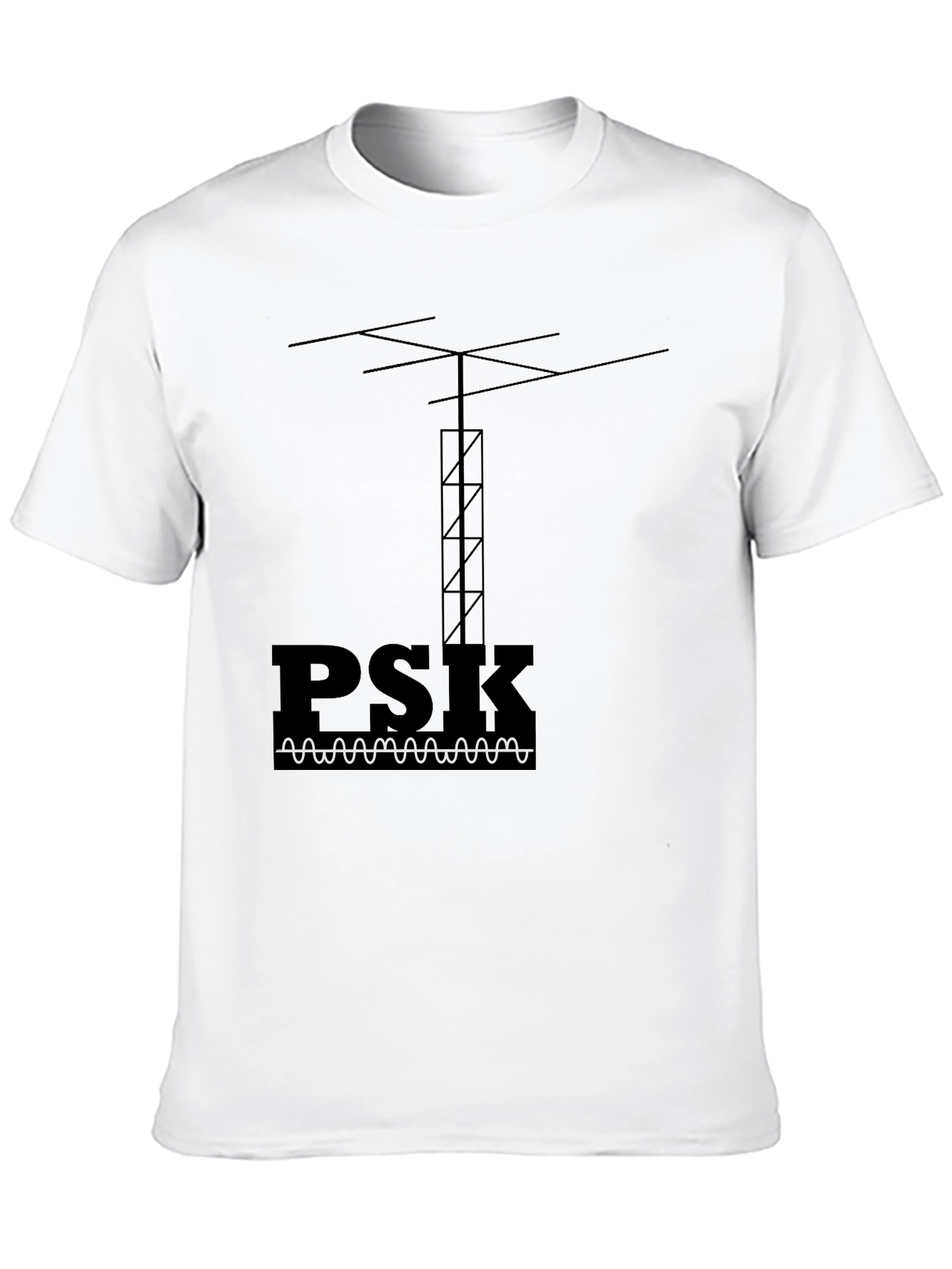 PSK Amateur Radio T-Shirt - Black