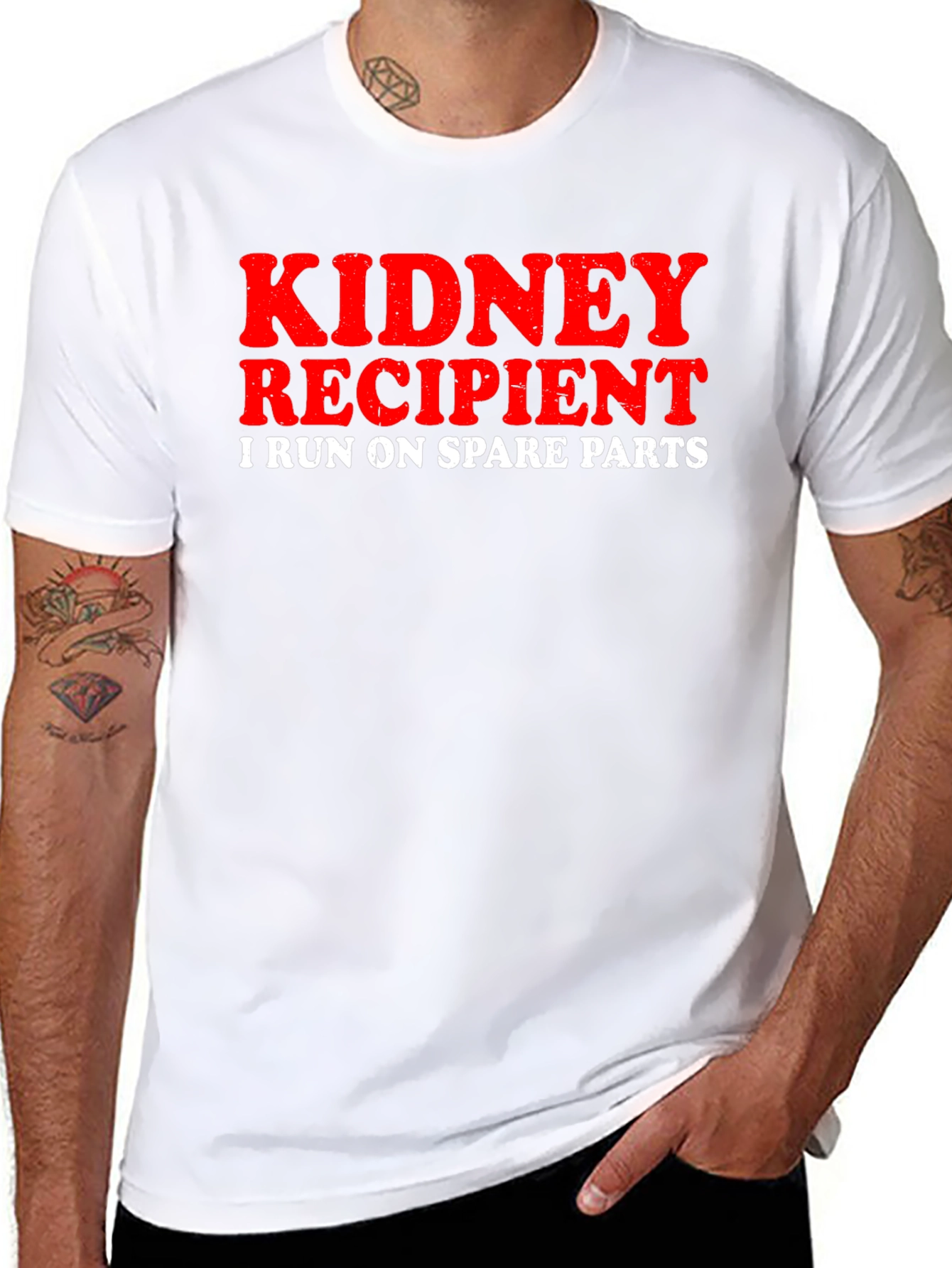 Kidney Recipient Spare Parts T-Shirt