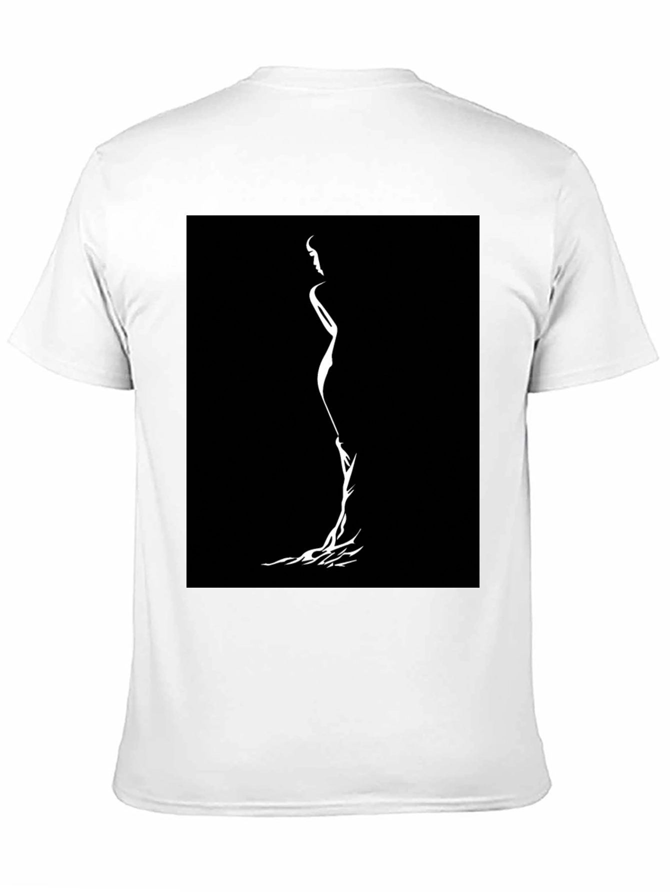 Silhouette Art Black Tee