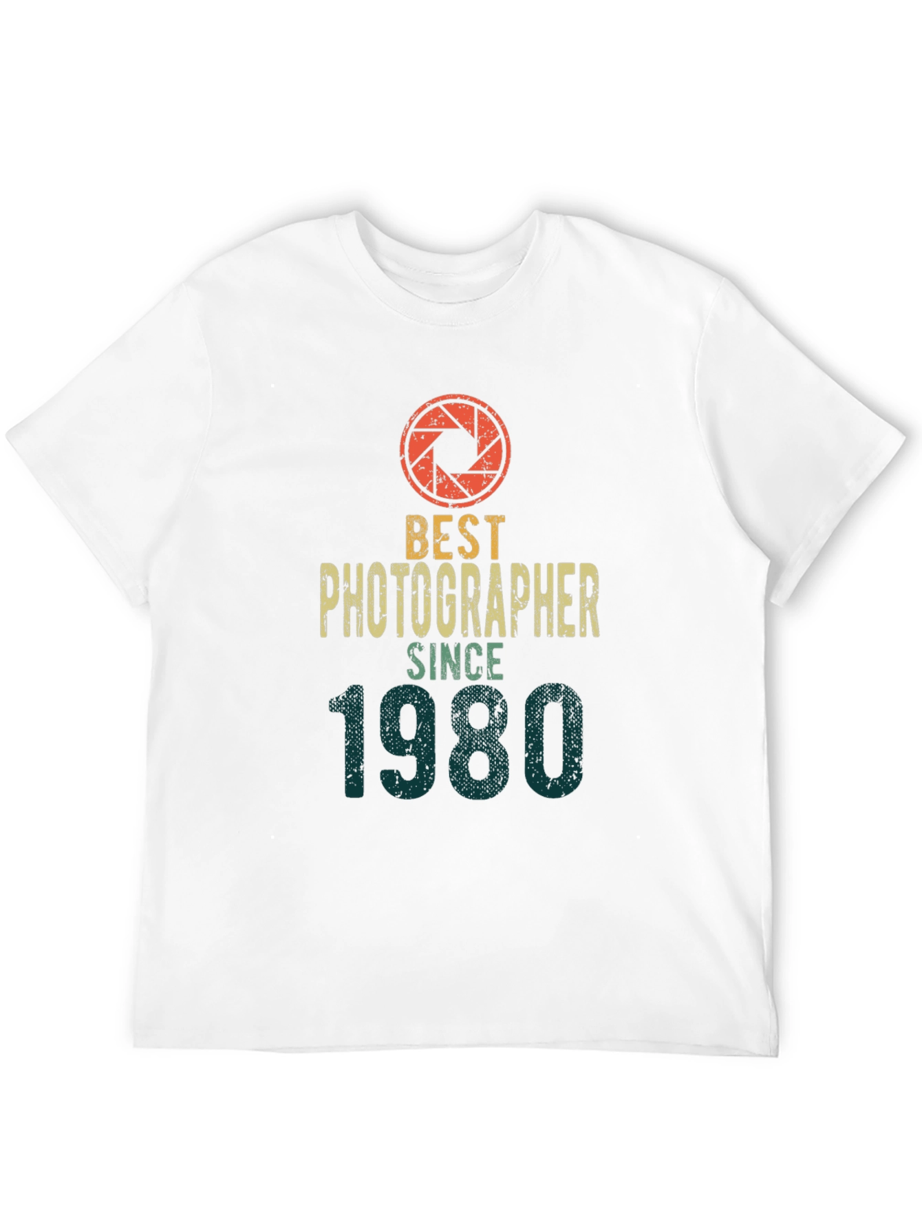 Best Photographer Since 1980 Black Graphic T-Shirt