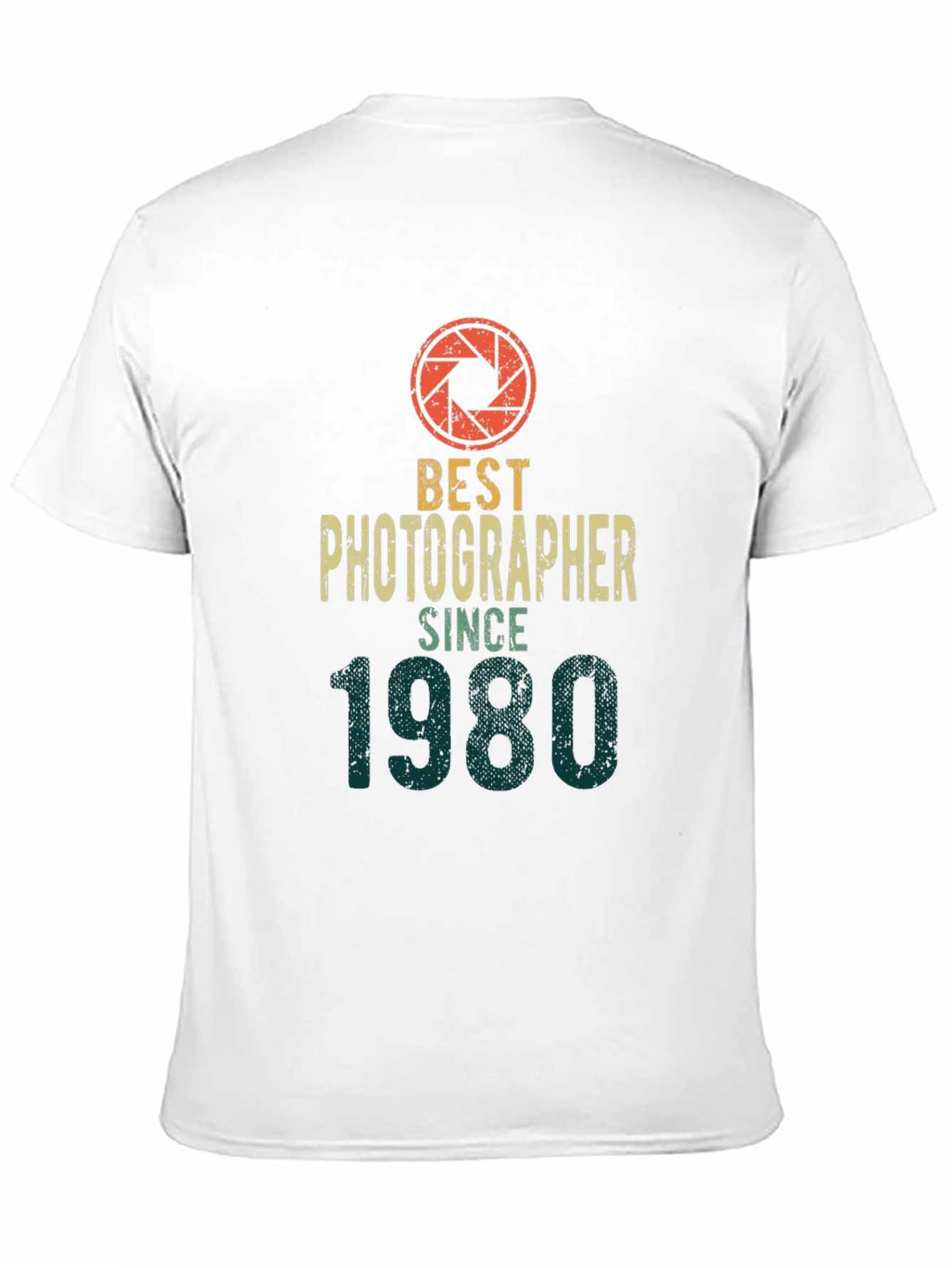 Best Photographer Since 1980 Black Graphic T-Shirt