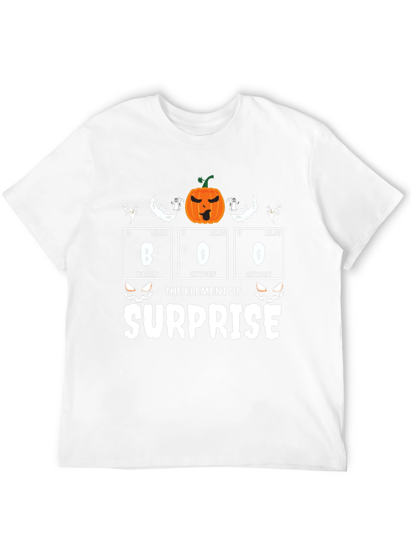 Boo Element of Surprise Halloween T-Shirt