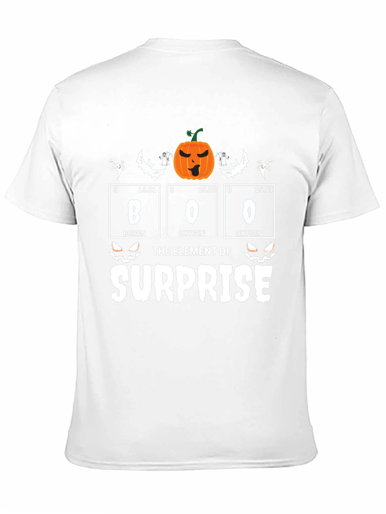 Boo Element of Surprise Halloween T-Shirt