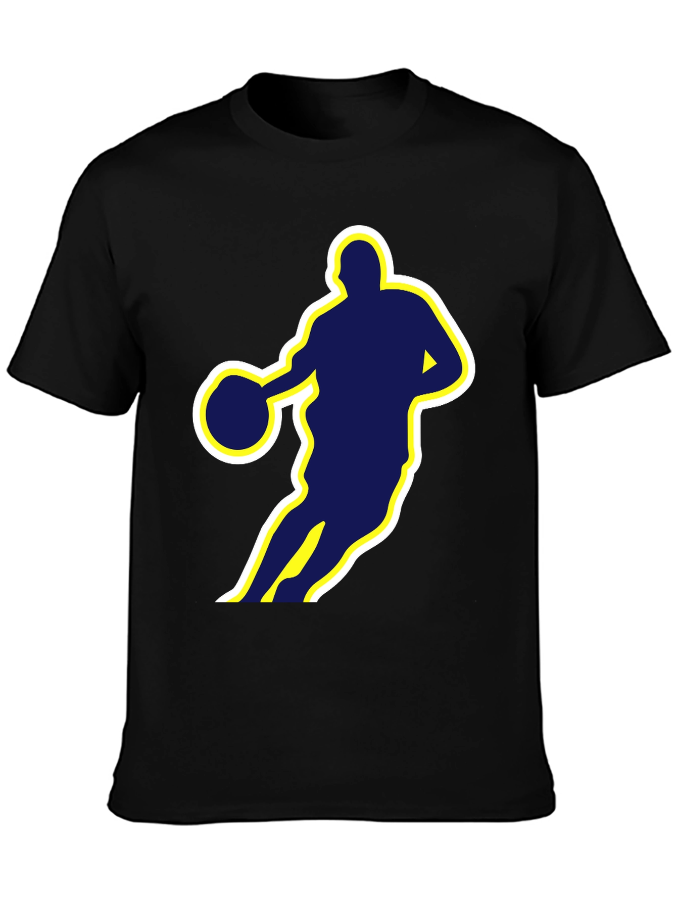 Basketball Silhouette Graphic Tee
