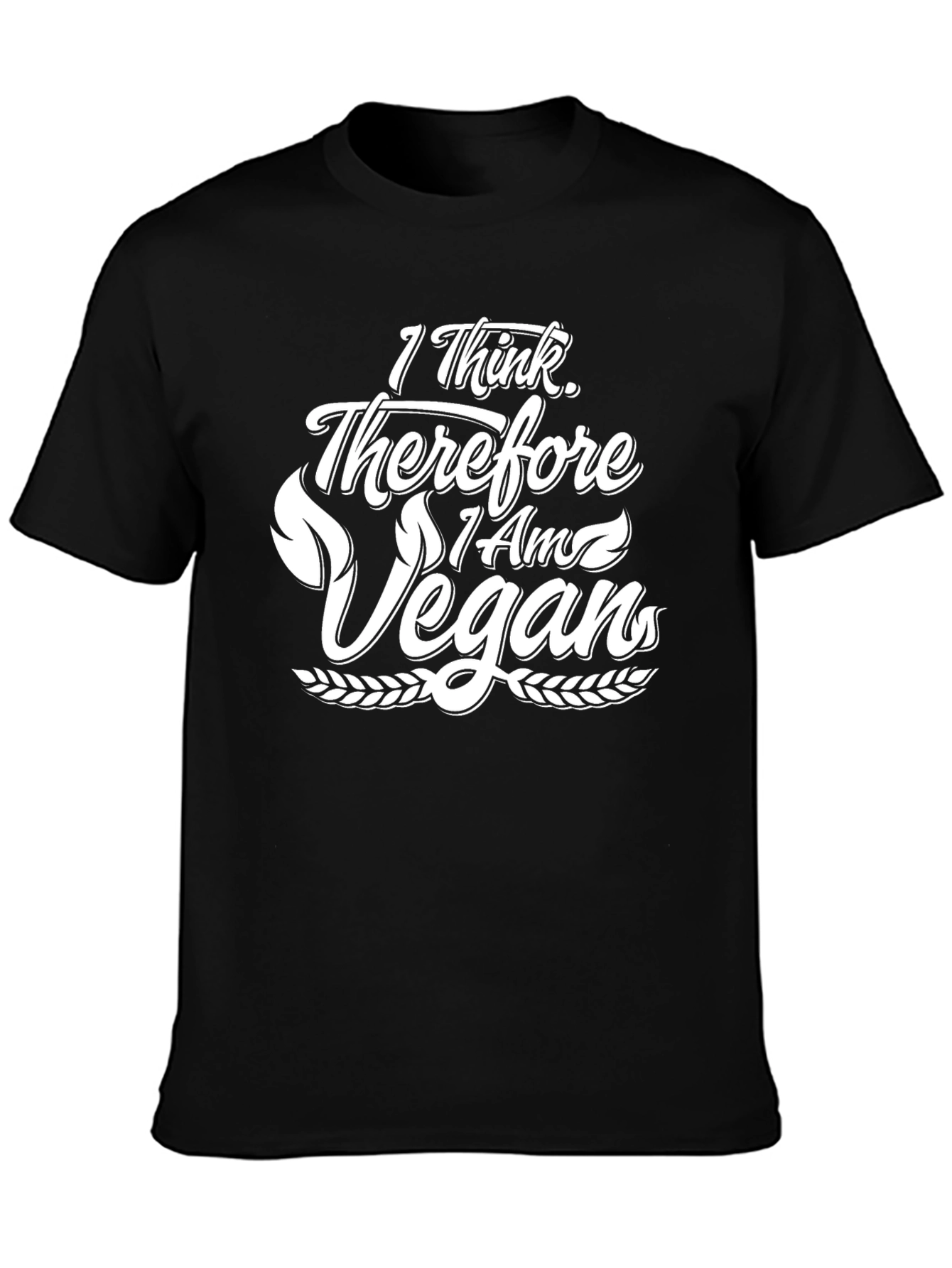 I Think Therefore I Am Vegan T-Shirt