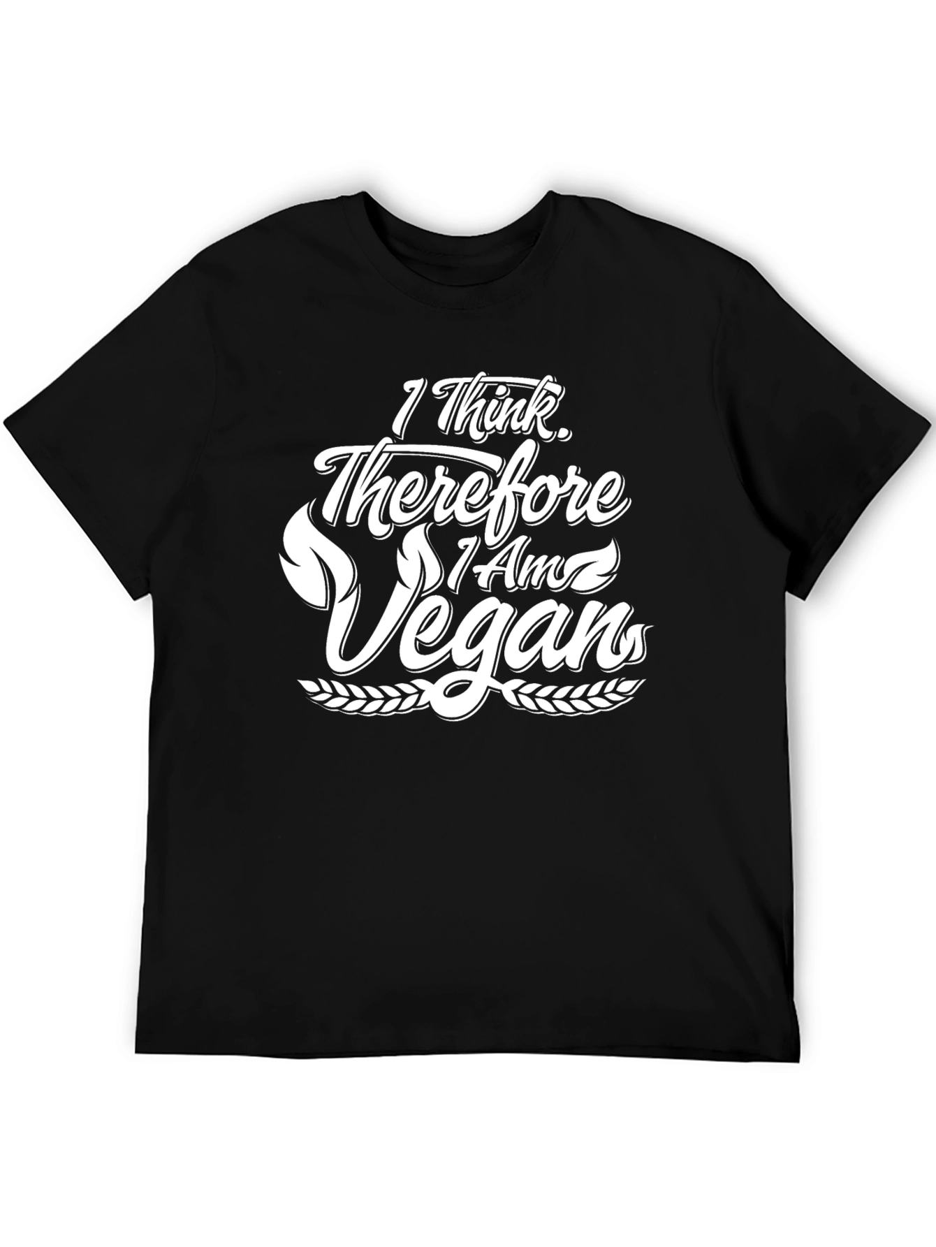 I Think Therefore I Am Vegan T-Shirt