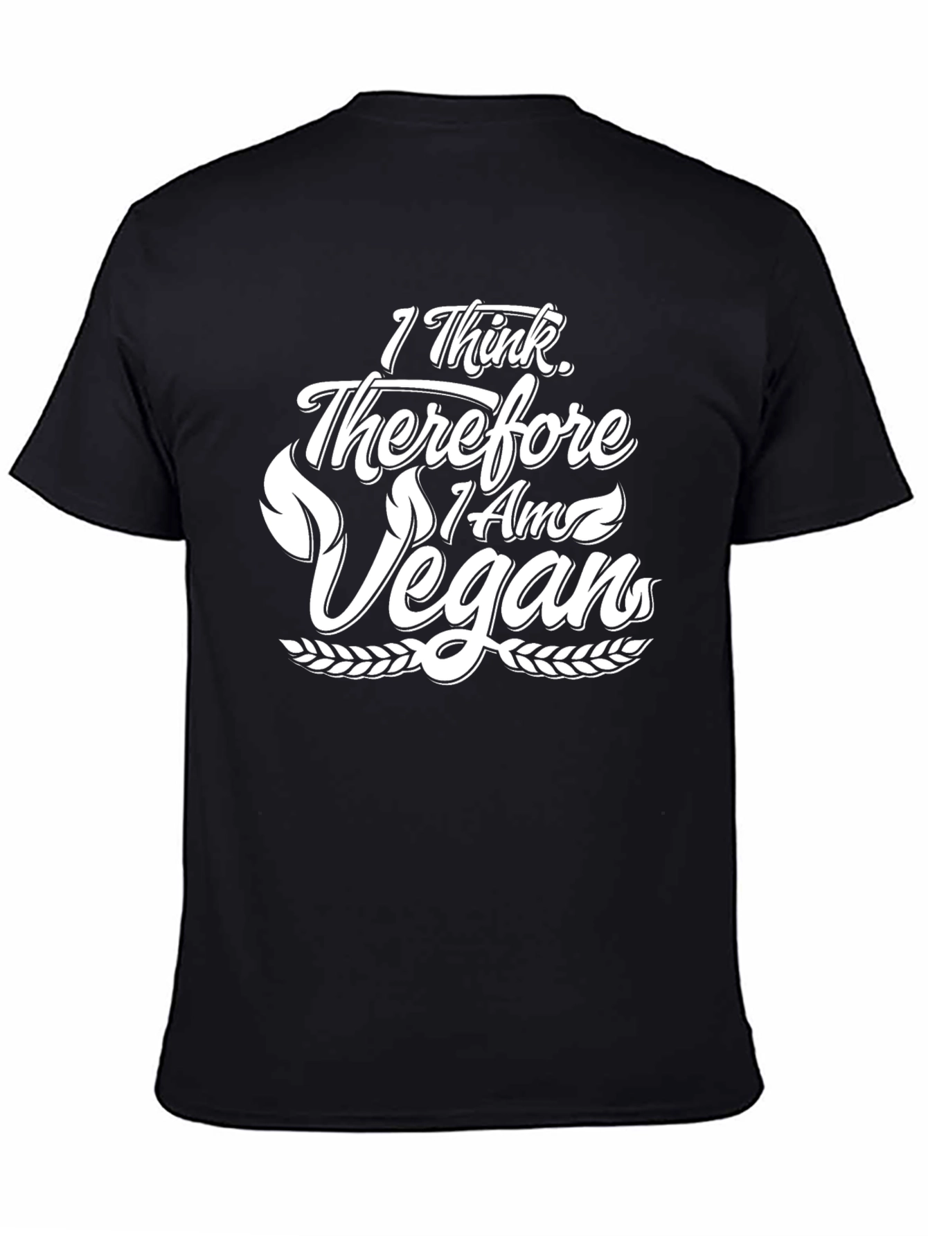 I Think Therefore I Am Vegan T-Shirt