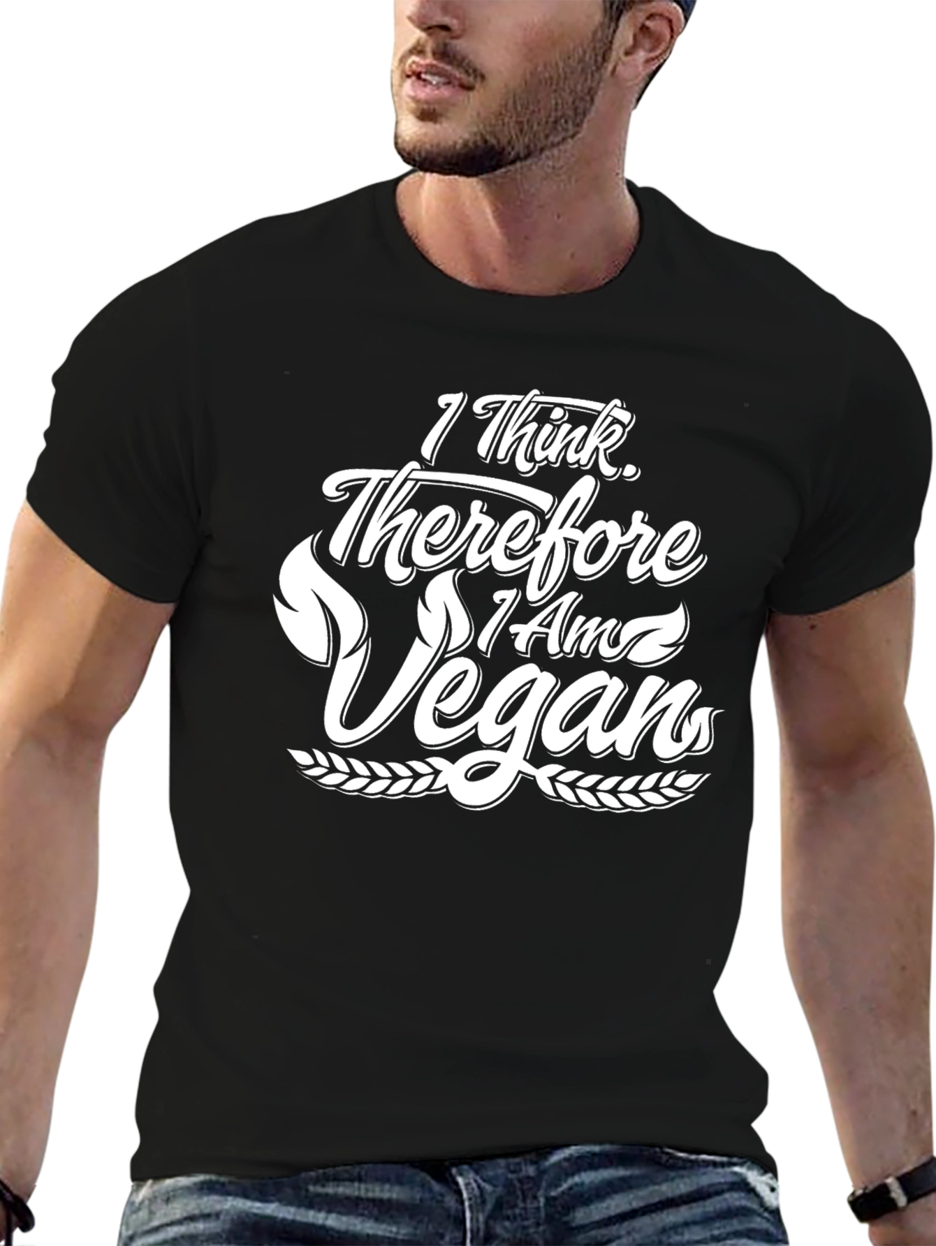 I Think Therefore I Am Vegan T-Shirt