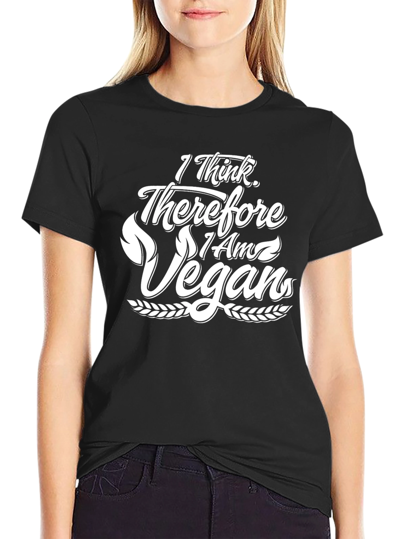 I Think Therefore I Am Vegan T-Shirt