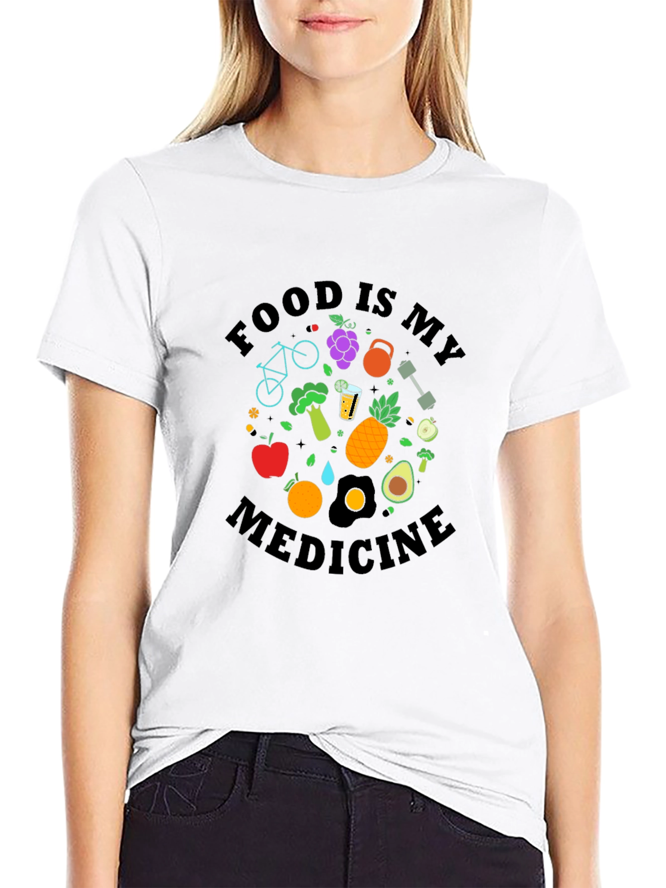 Food is My Medicine Graphic Tee