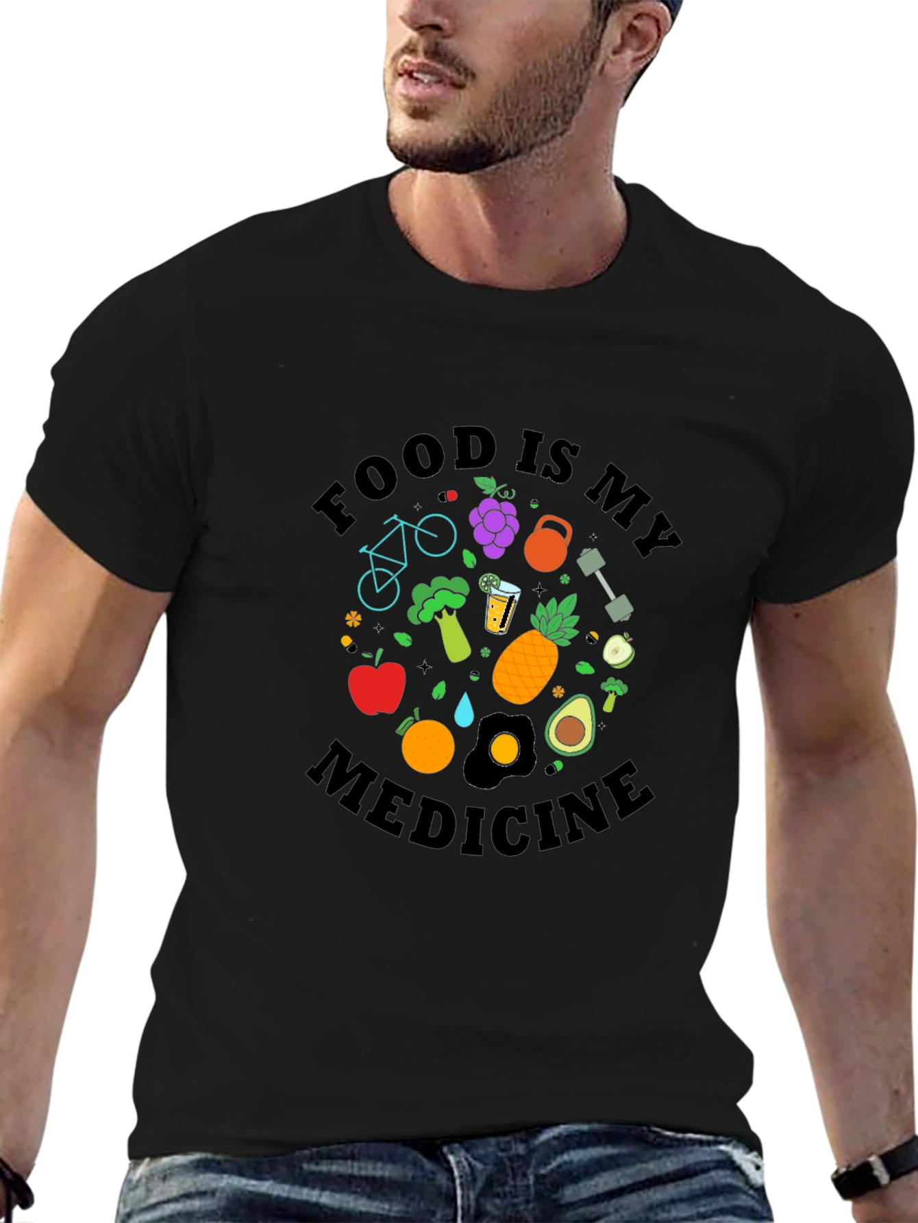 Food is My Medicine Graphic Tee