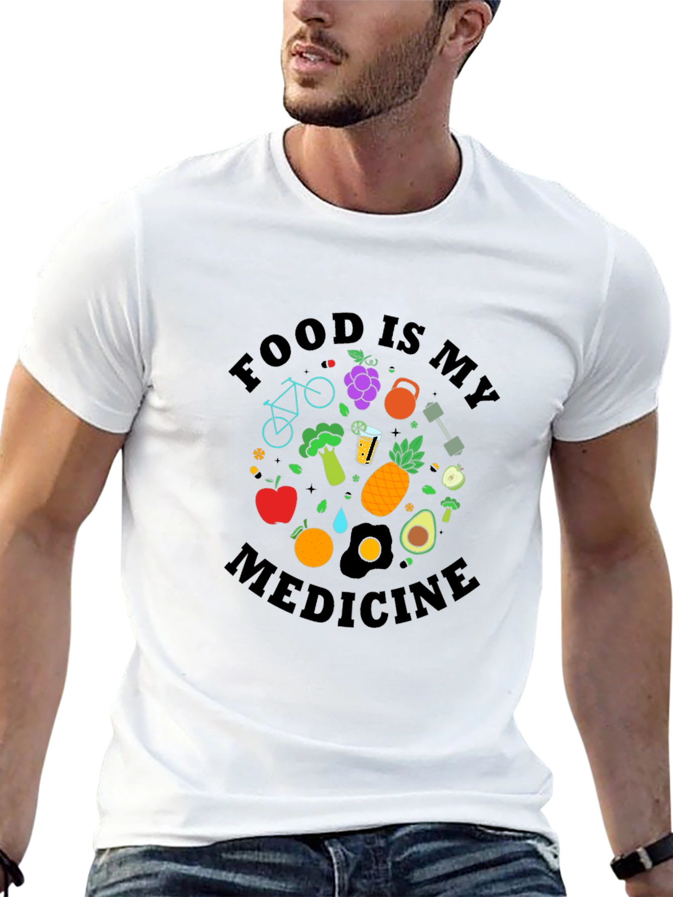 Food is My Medicine Graphic Tee