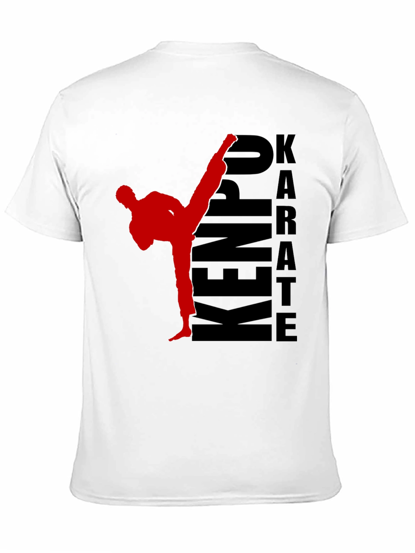 Kenpo Karate T-Shirt - Martial Arts Kick Tee
