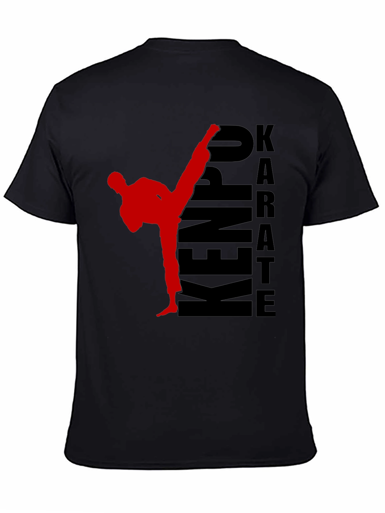 Kenpo Karate T-Shirt - Martial Arts Kick Tee