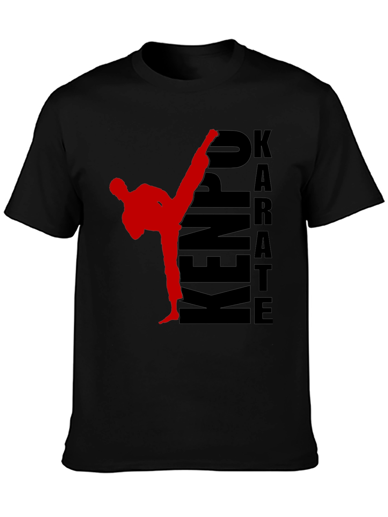 Kenpo Karate T-Shirt - Martial Arts Kick Tee
