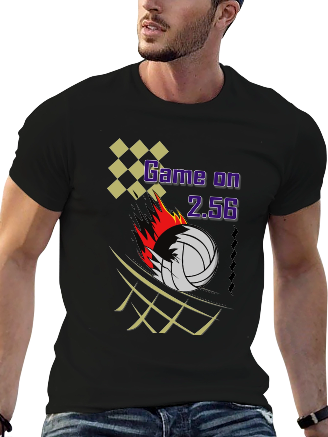 Game On T-Shirt - Volleyball Design