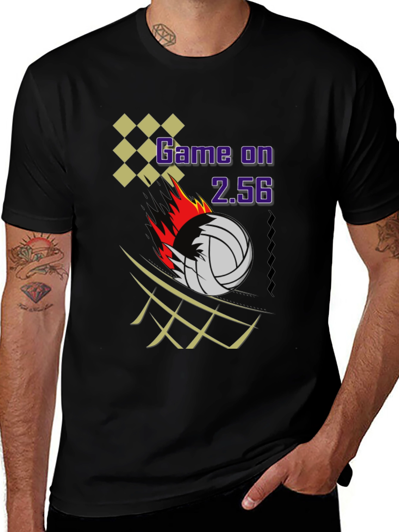 Game On T-Shirt - Volleyball Design
